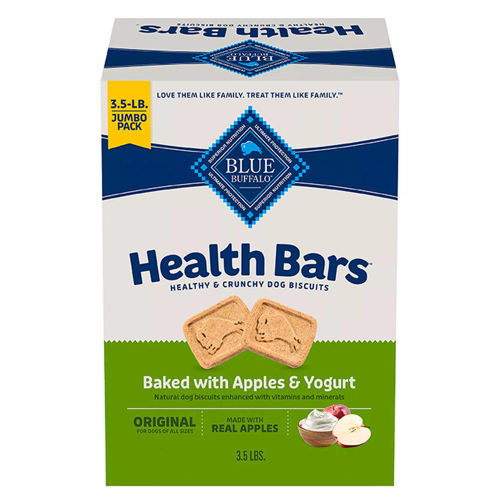 Blue Buffalo Health Bars Crunchy All Life Stages Dog Treats - 3.5 lb