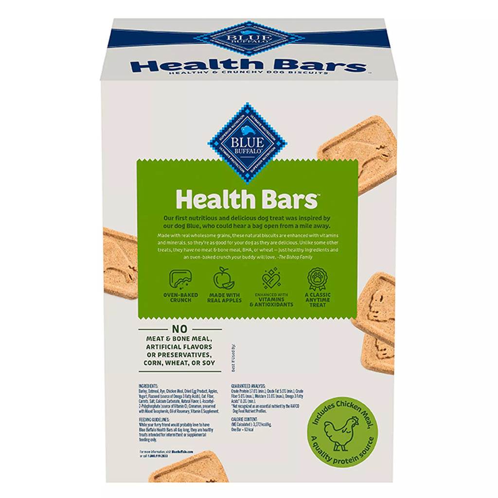 Blue Buffalo Health Bars Crunchy All Life Stages Dog Treats - 3.5 lb