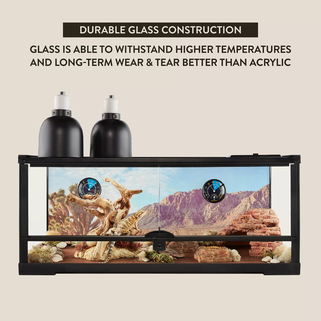 Thrive Open Front Desert Reptile Terrarium Essentials Kit - 20G
