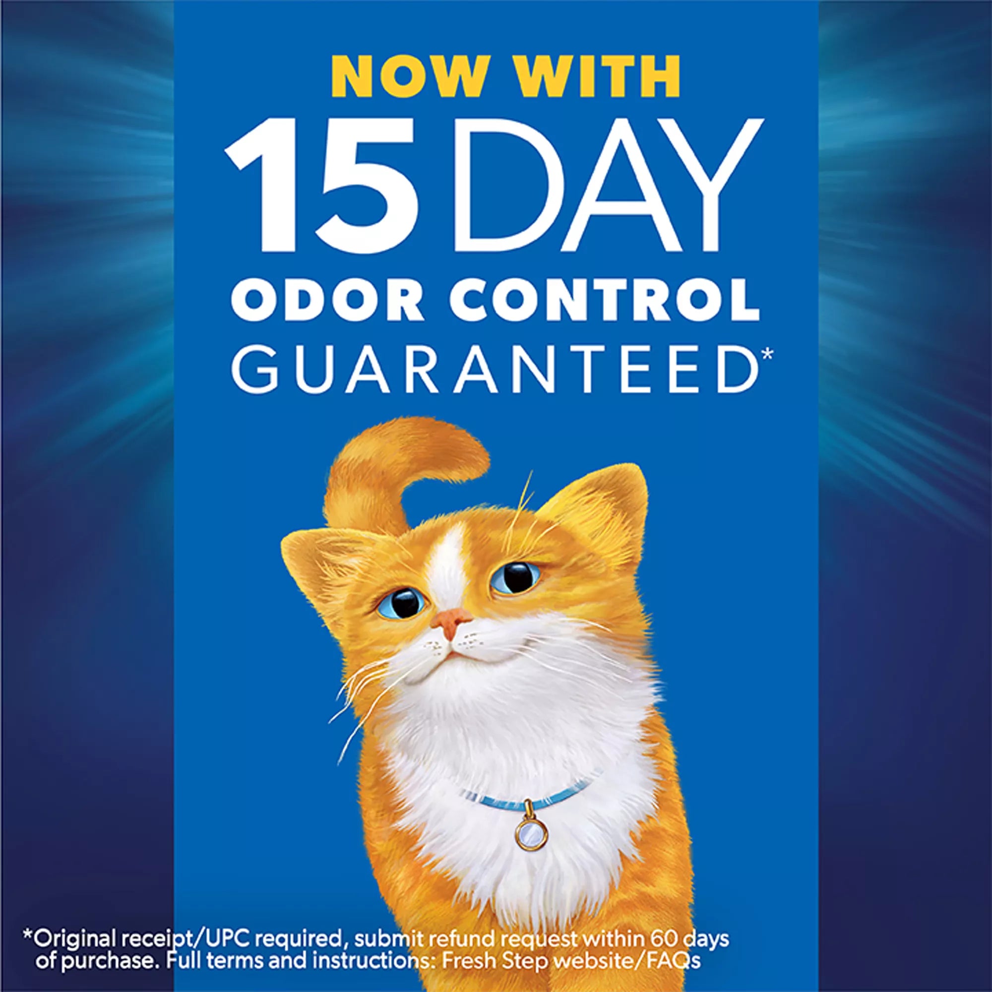 Fresh Step Clean Paws Clumping Clay Cat Litter - Unscented Pet Litter, Low Tracking