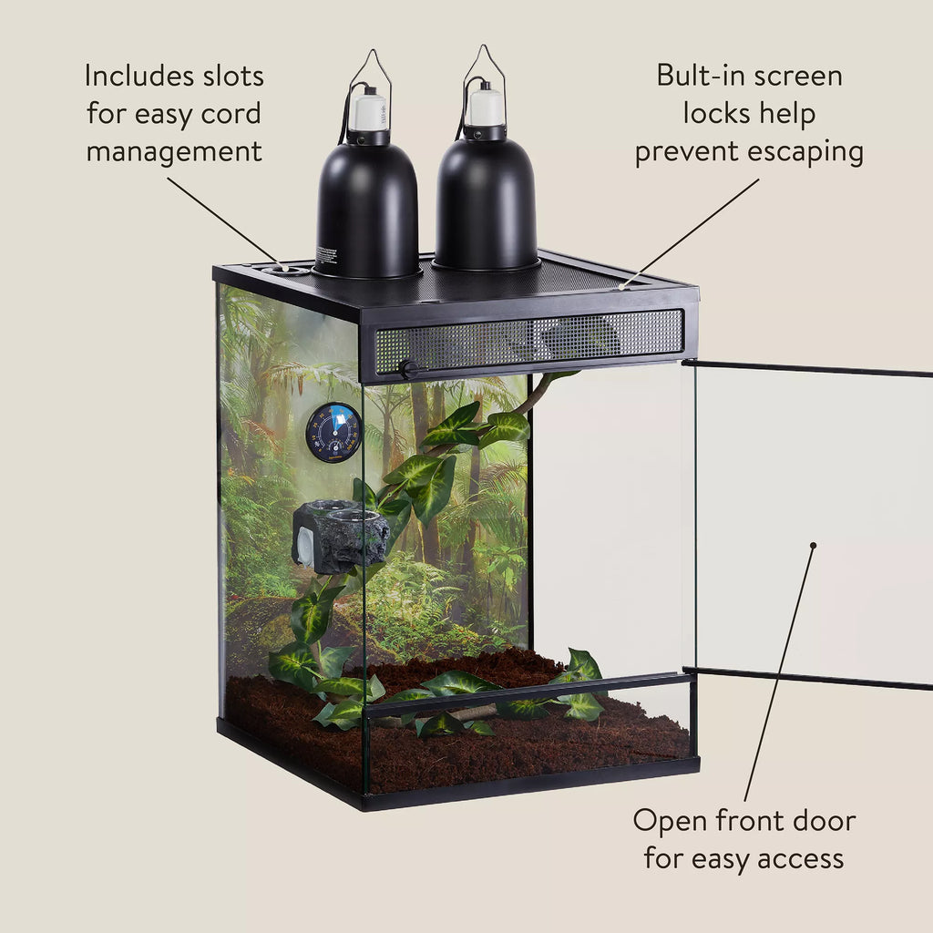Thrive Tropical Reptile Terrarium Essentials Kit - 30 Gallon