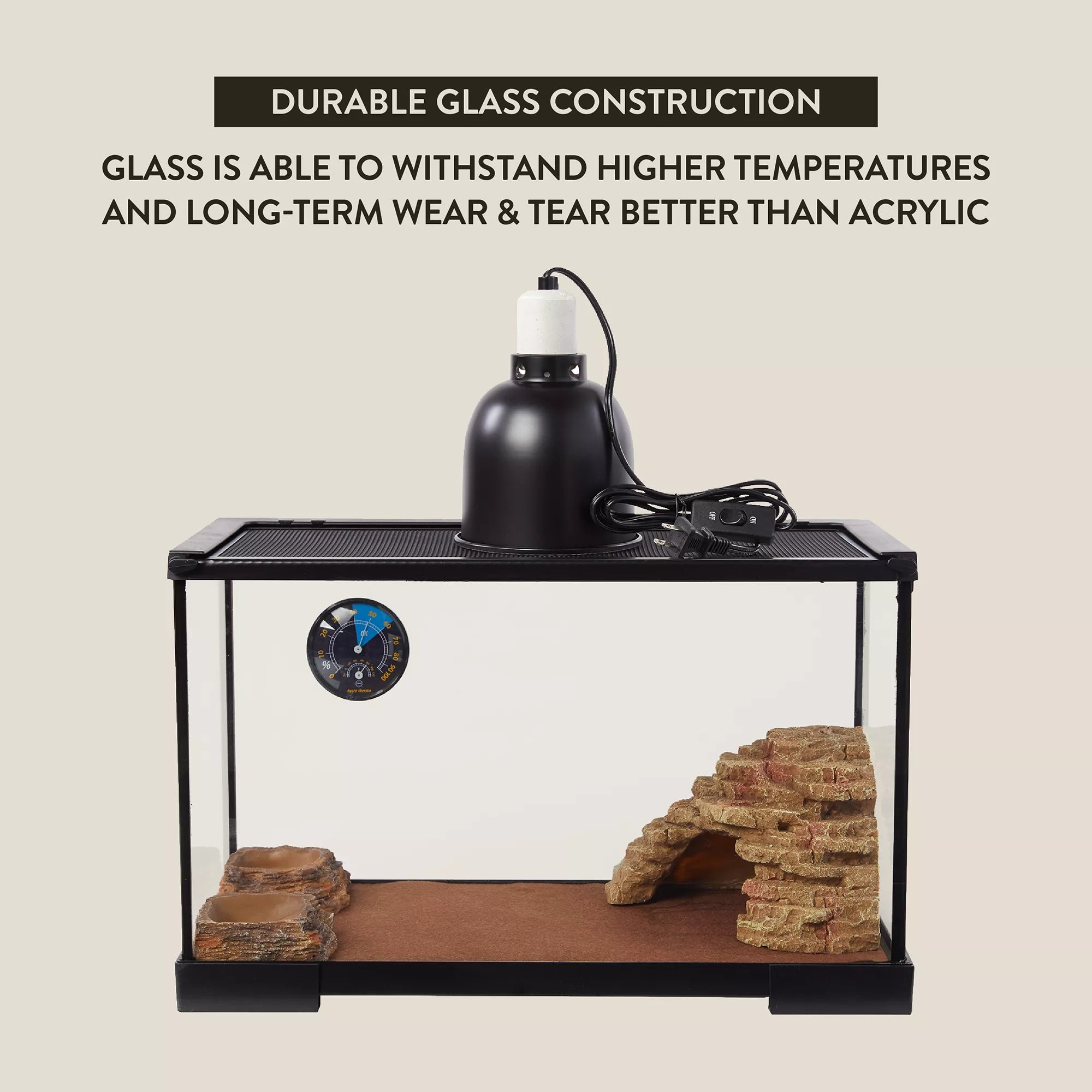 Thrive Desert Reptile Terrarium Essentials Kit - 10G