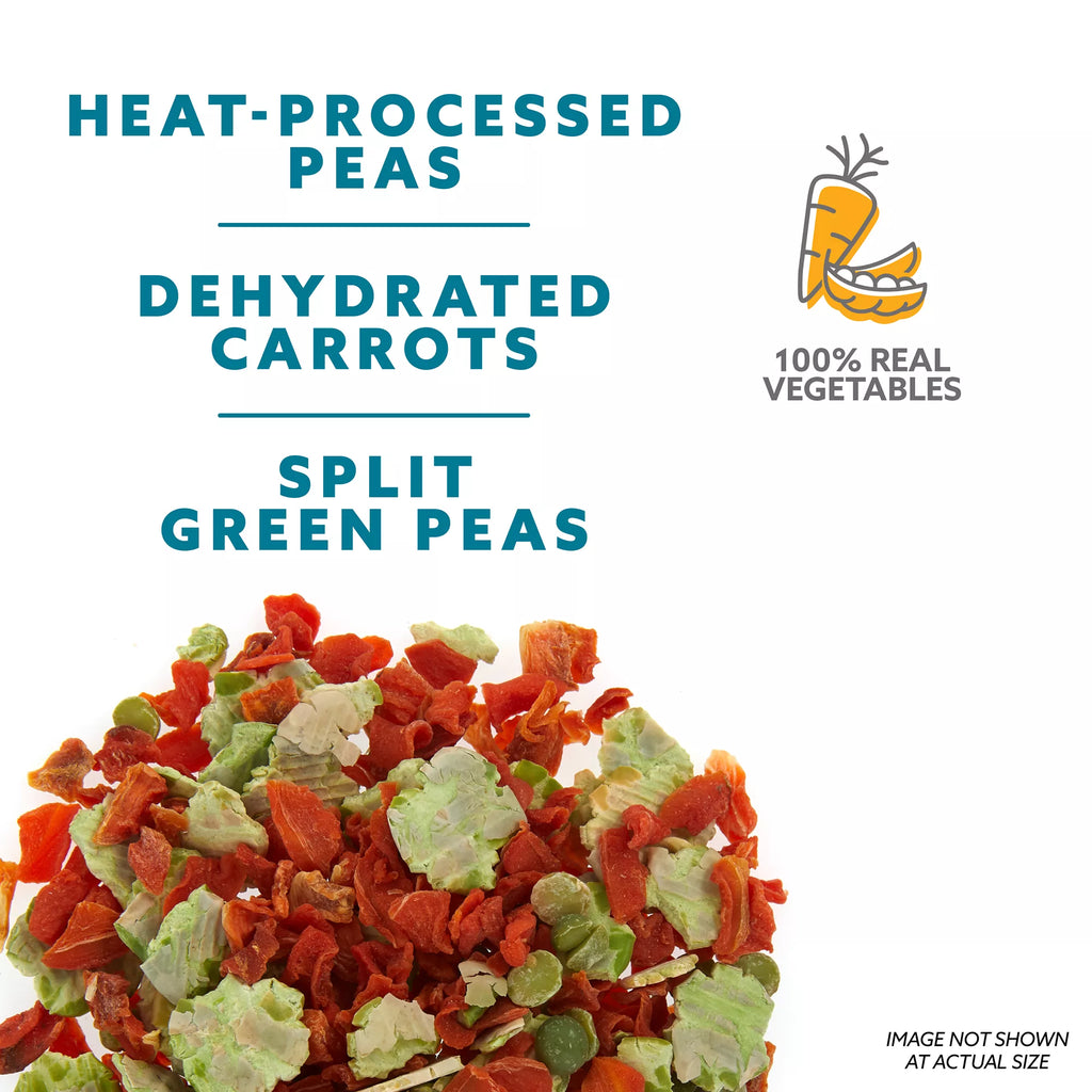 Full Cheeks Small Pet Peas & Carrots Mix