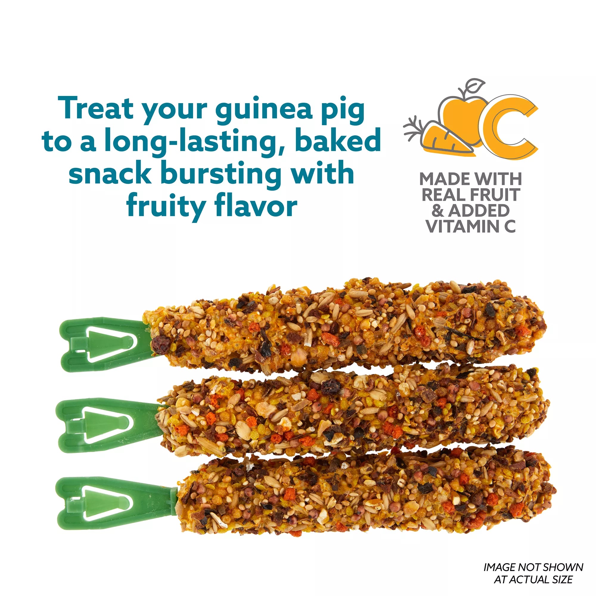 Full Cheeks Guinea Pig Crunchy Sticks - Apple & Carrot