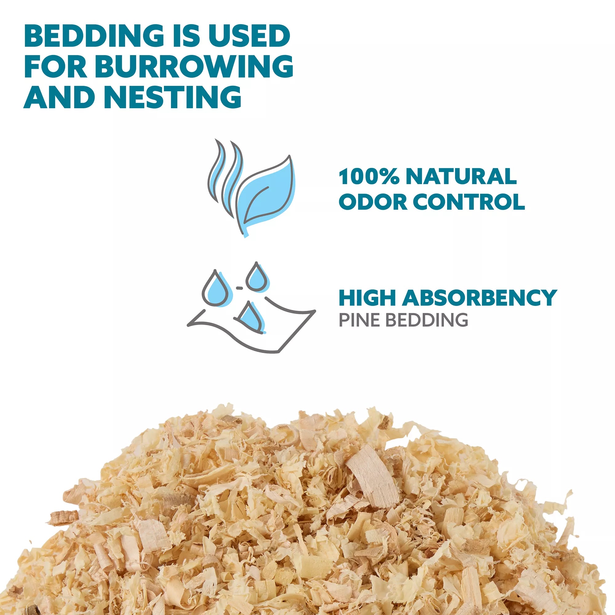 Full Cheeks Small Pet Pine Bedding