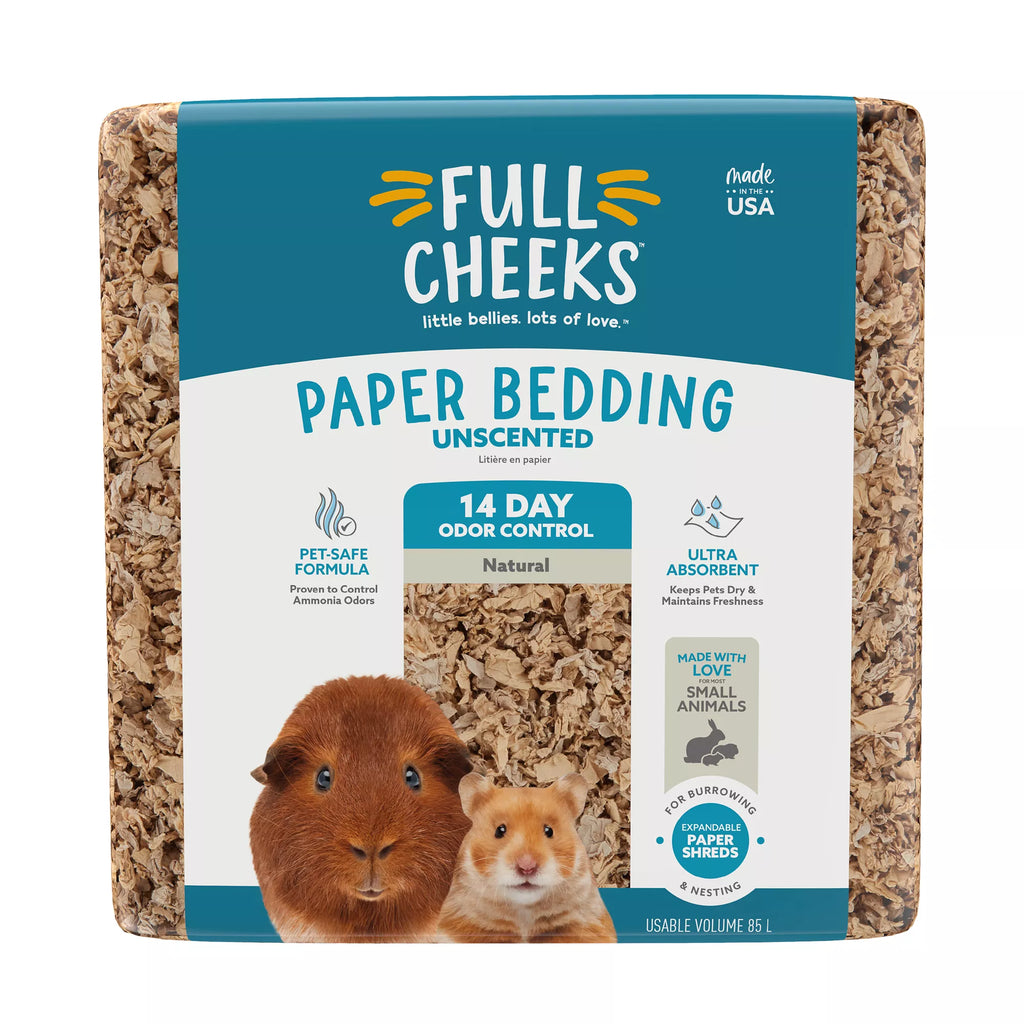 Full Cheeks Odor Control Small Pet Paper Bedding - Natural Pet Food