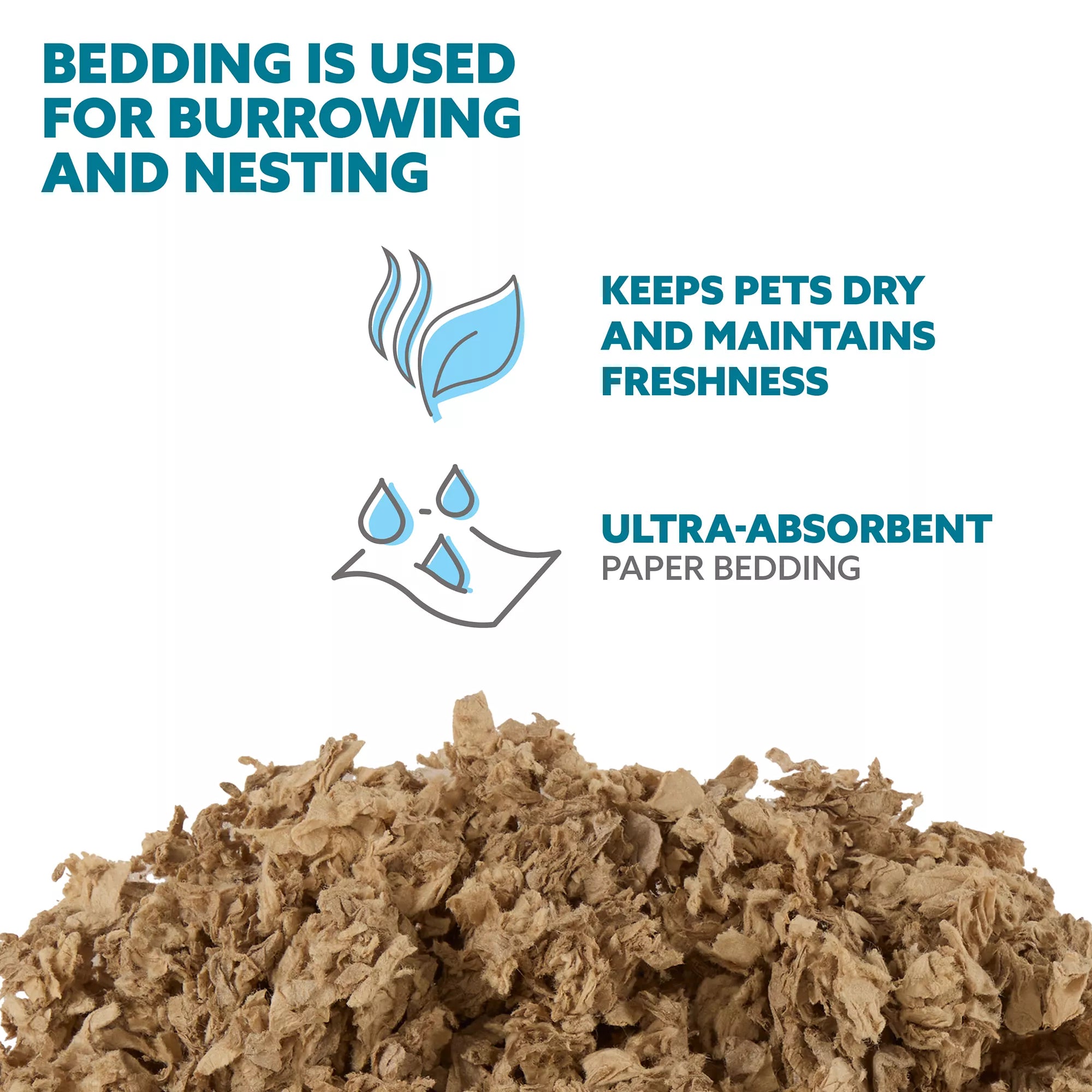 Full Cheeks Odor Control Small Pet Paper Bedding - Natural Pet Food