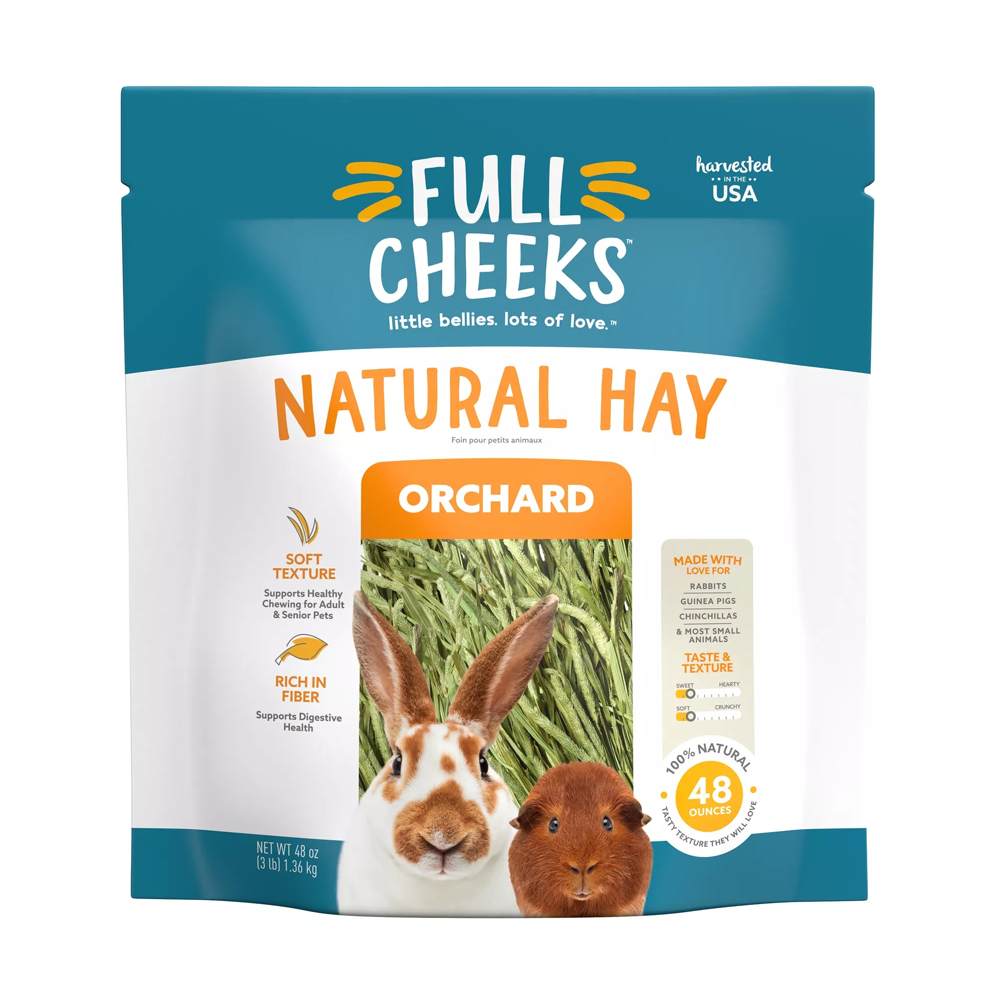 Full Cheeks Natural Pet Food Orchard Hay