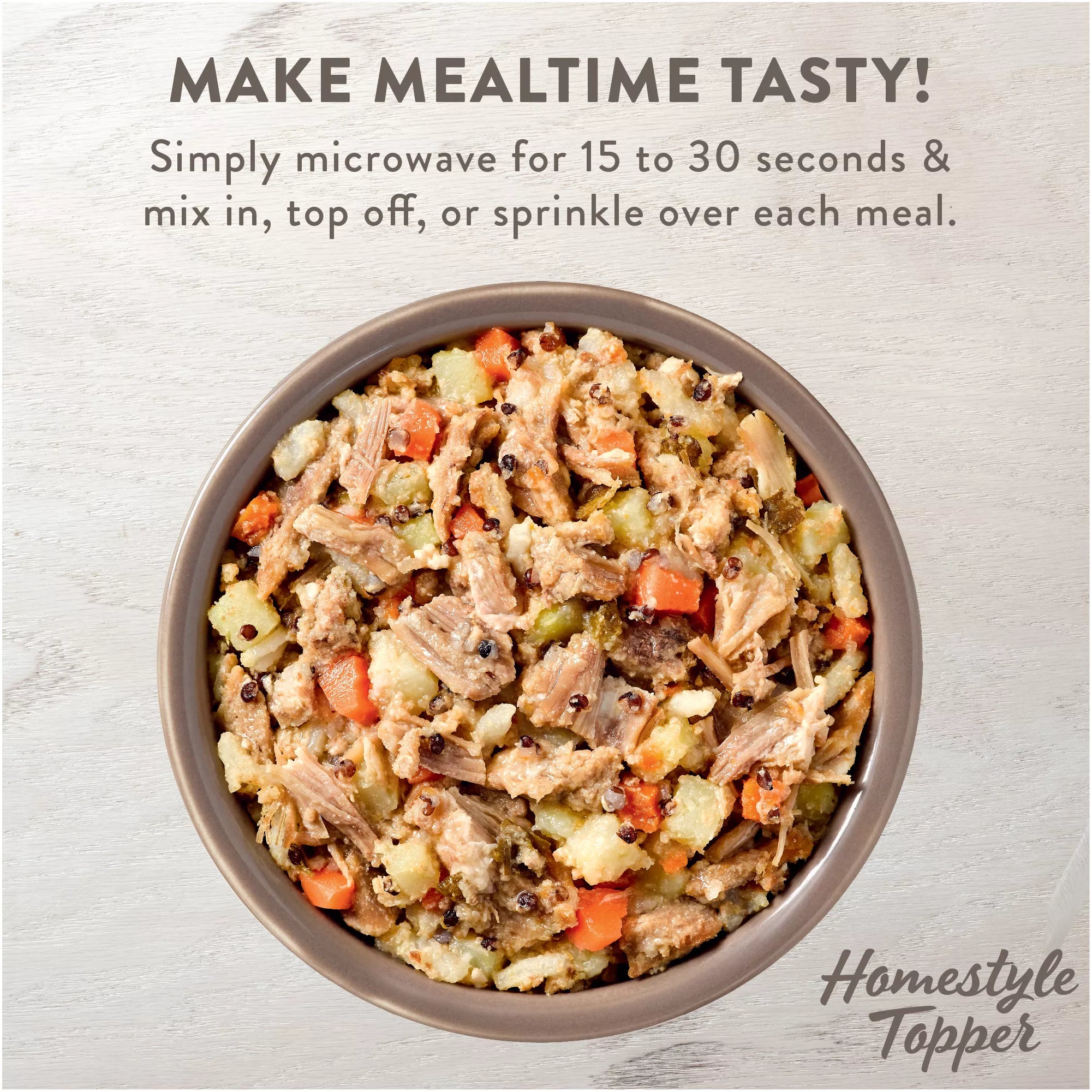 Simply Nourish Homestyle Meal Topper Adult Dog Meal Complement - 9 oz