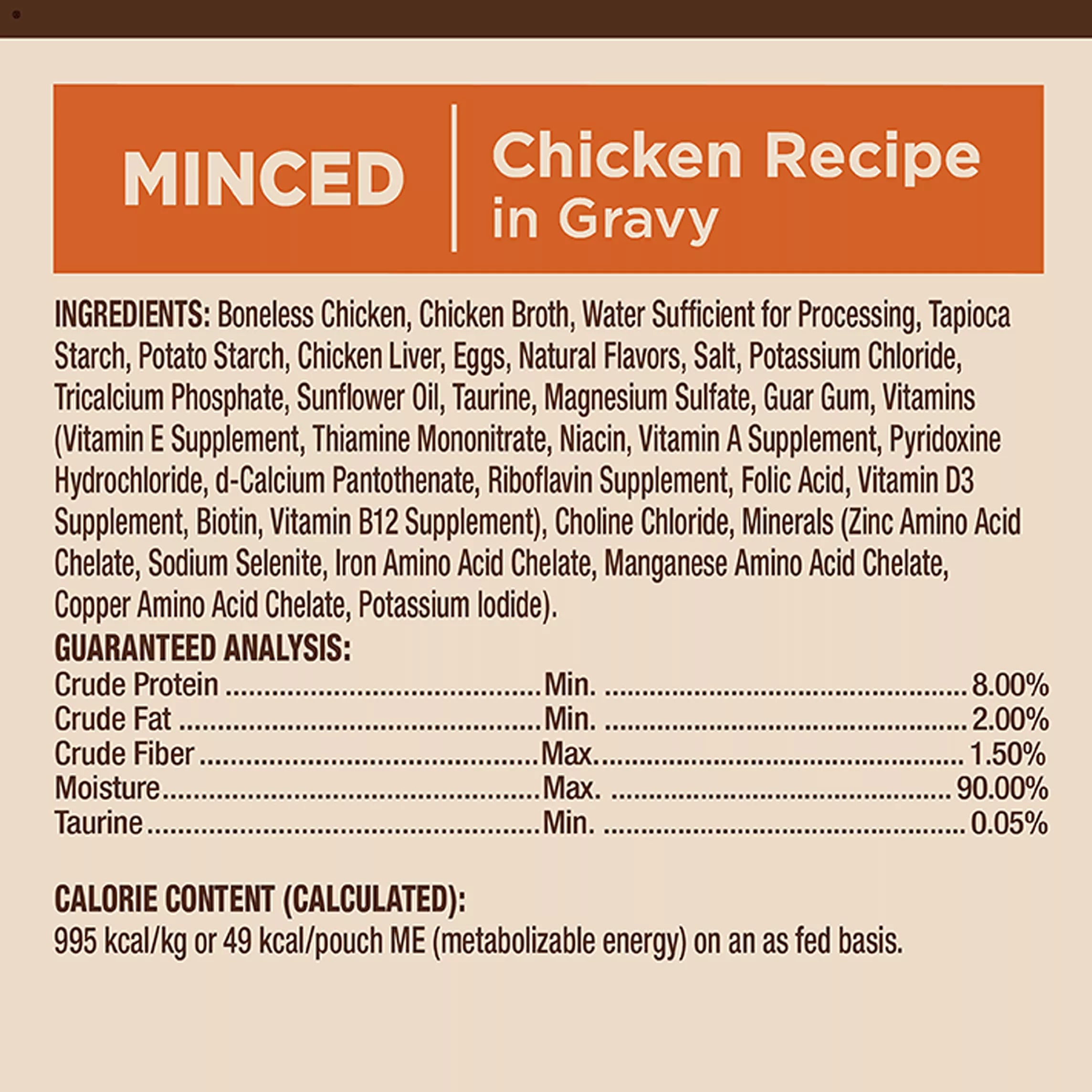 Wellness CORE Tiny Tasters All Stages Minced Wet Cat Food Topper - 1.75 oz, Natural Pet Food, Grain-Free Pet Food
