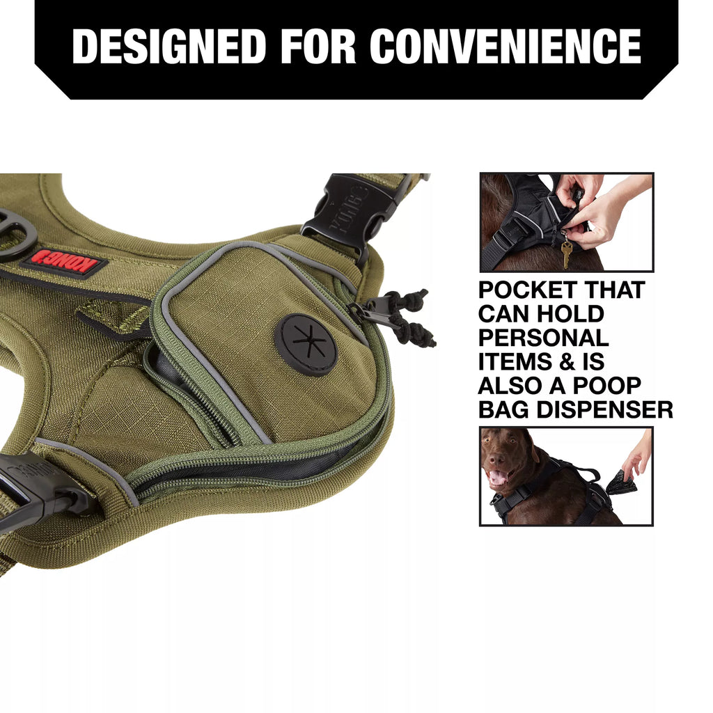 KONG Reflective Waste Bag Dog Harness