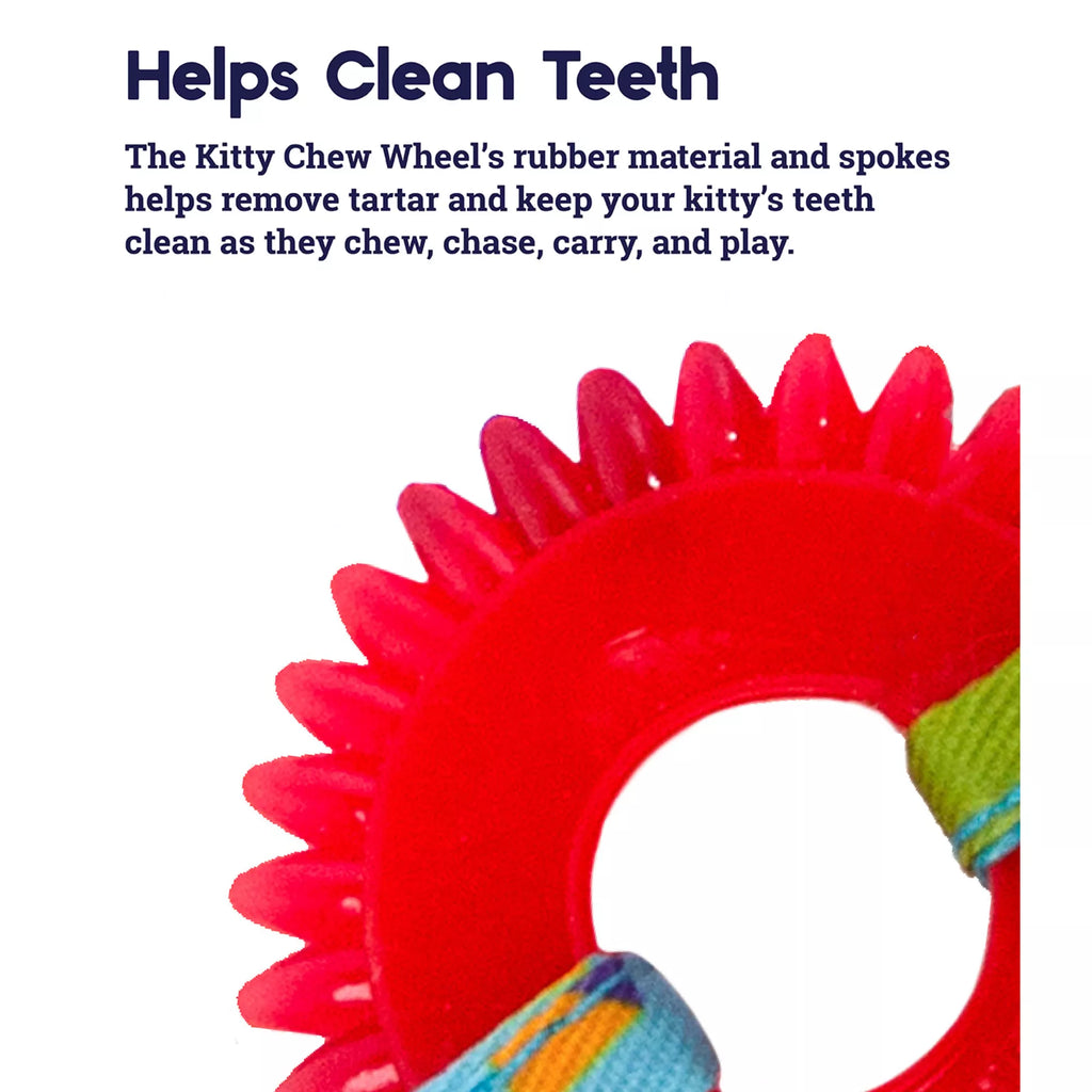 Catstages Dental Kitty Chew Wheel Cat Toy