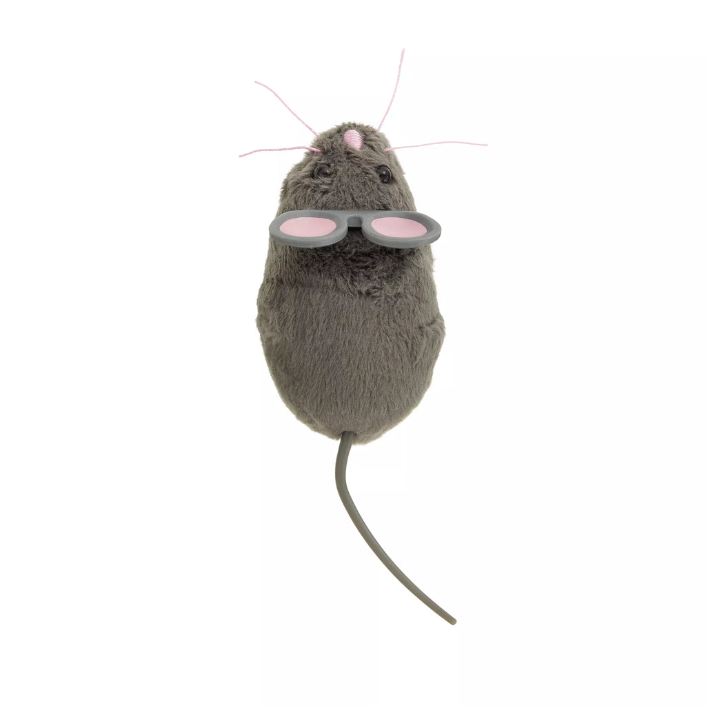Whisker City Robotic Gray Mouse Cat Toy