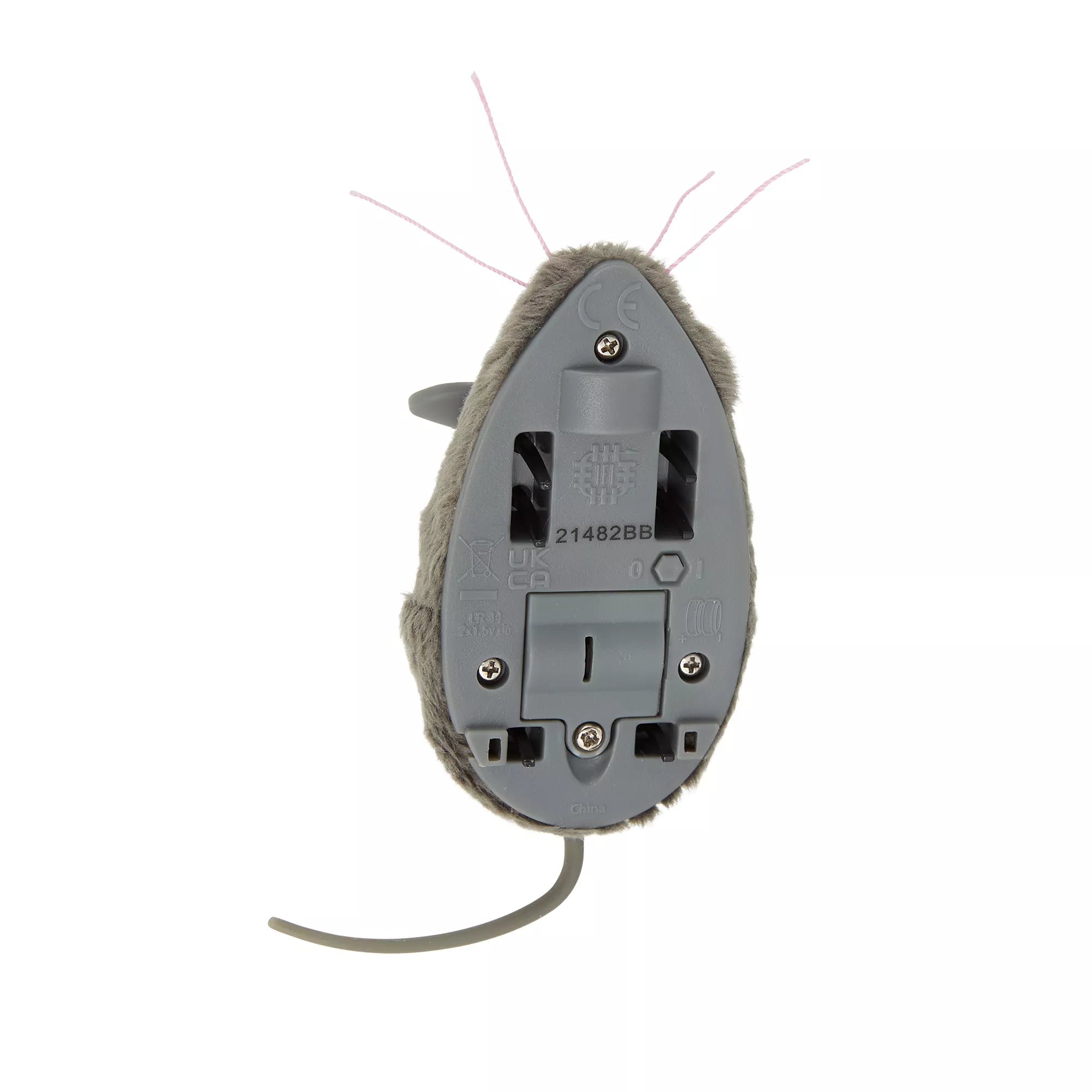 Whisker City Robotic Gray Mouse Cat Toy