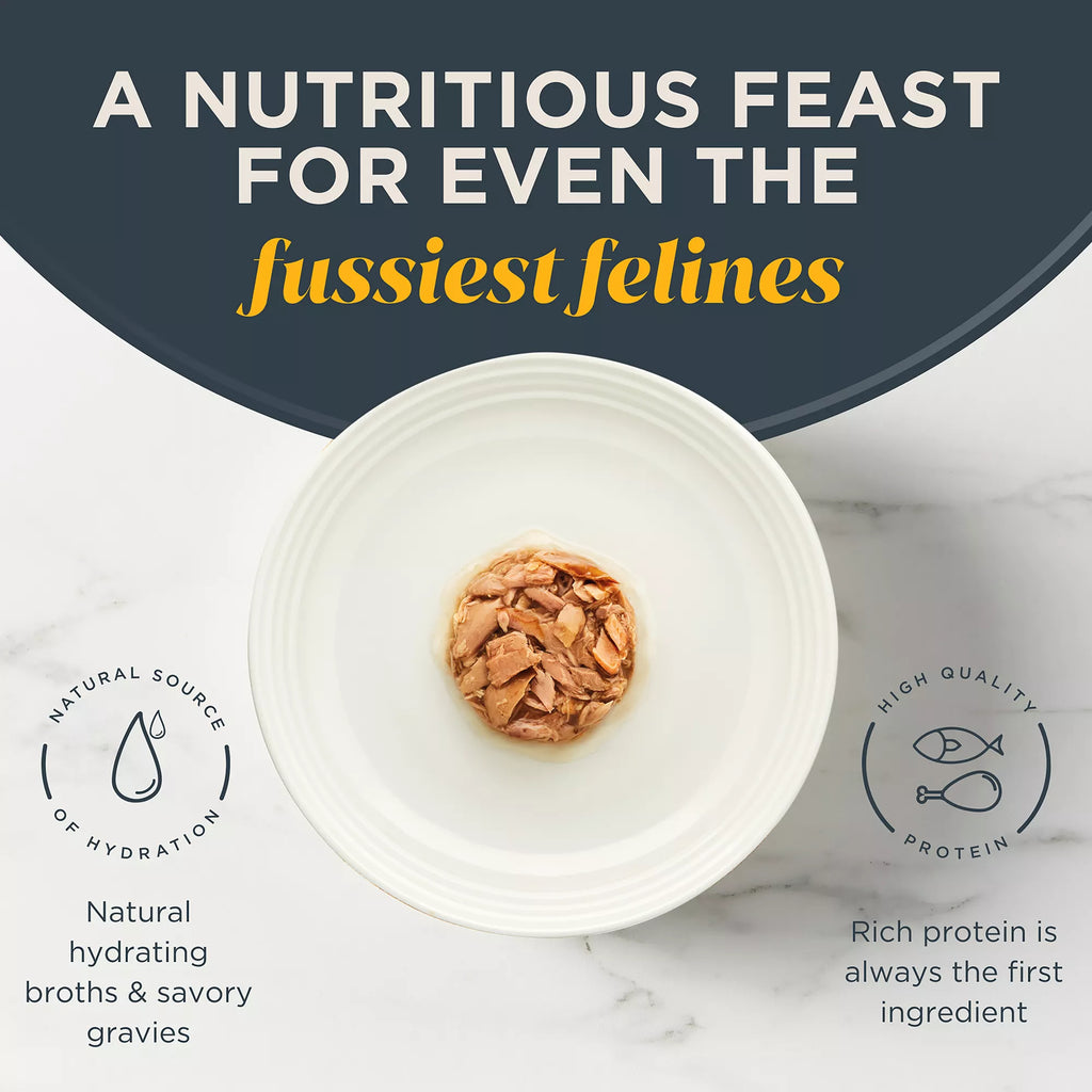 Reveal Limited Ingredient All Life Stage Wet Cat Food in Wet Pet Food in Gravy - Grain-Free Pet Food, 2.47 oz
