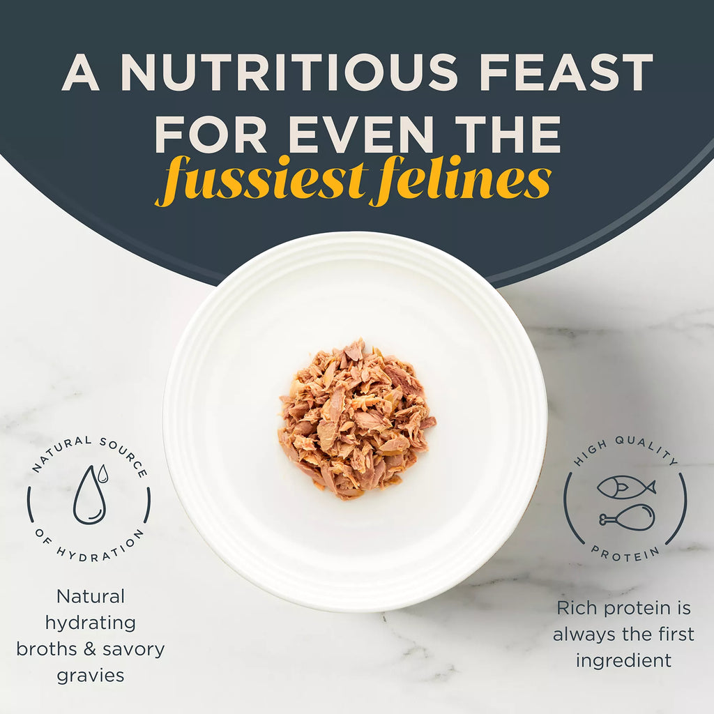 Reveal All Life Stage Wet Cat Food in Broth - 2.47 Oz, Limited Ingredient, Grain-Free Pet Food