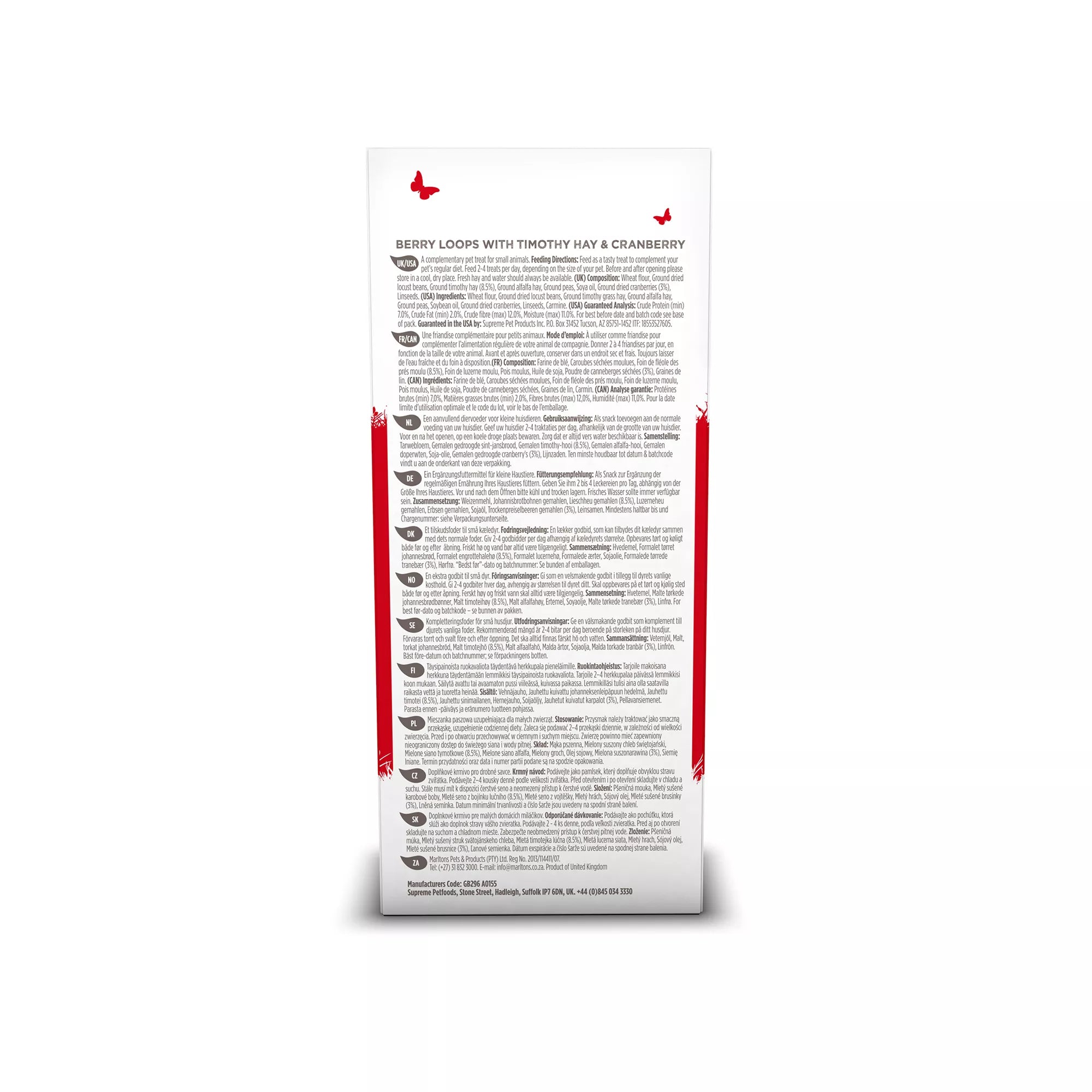 Science Selective Natural Pet Foods Berry Loops