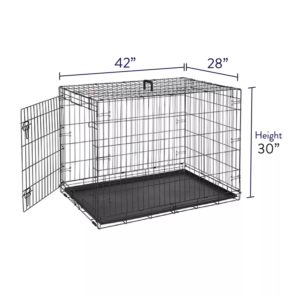 Top Paw Single Door Folding Wire Dog Crate