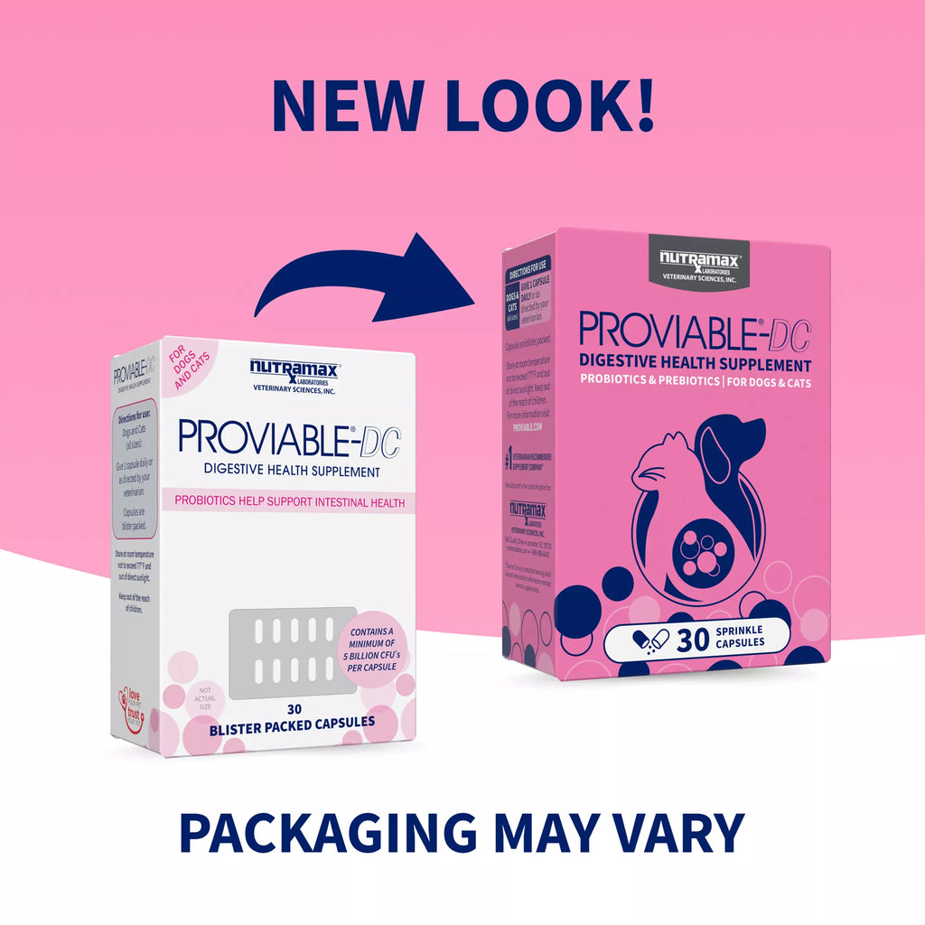 Nutramax Proviable-DC Digestive Supplement for Cats & Dogs