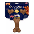 Nylabone Gourmet Wishbone Chew Dog Toy - Bacon