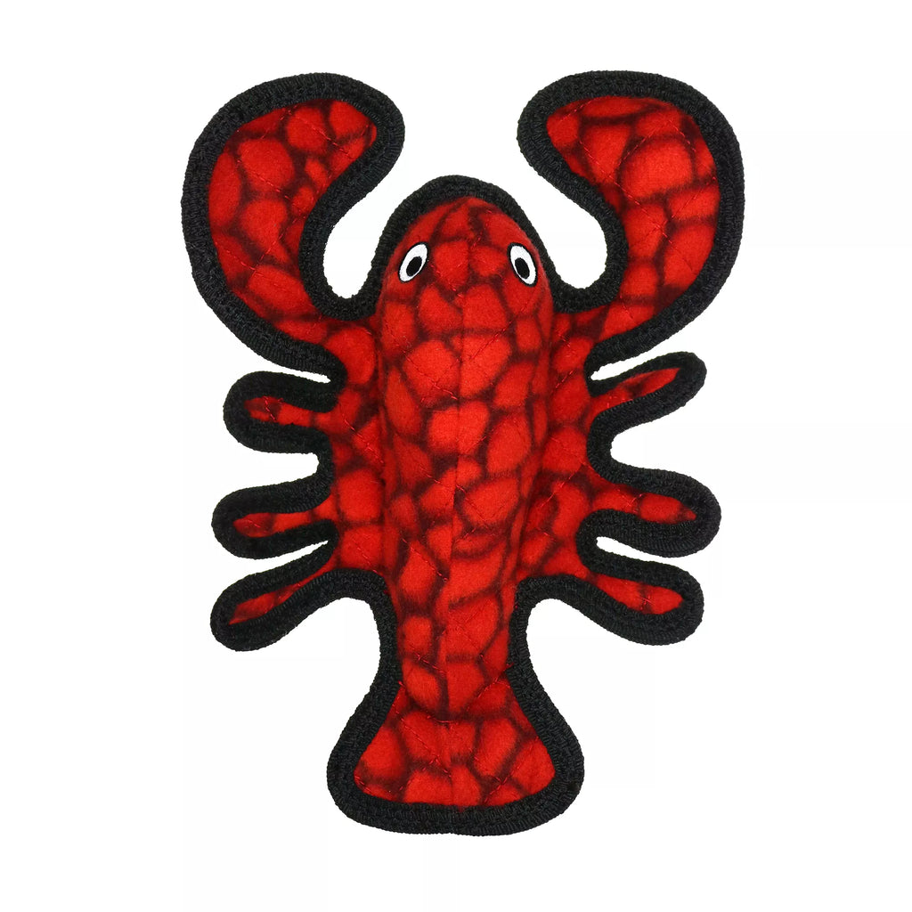 TUFFY Ocean Creature Junior Lobster Dog Toy - Tough Plush