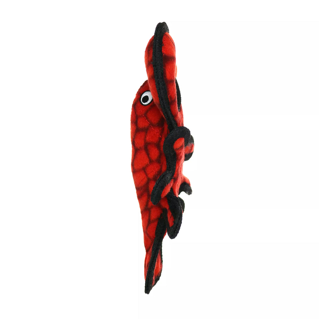 TUFFY Ocean Creature Junior Lobster Dog Toy - Tough Plush