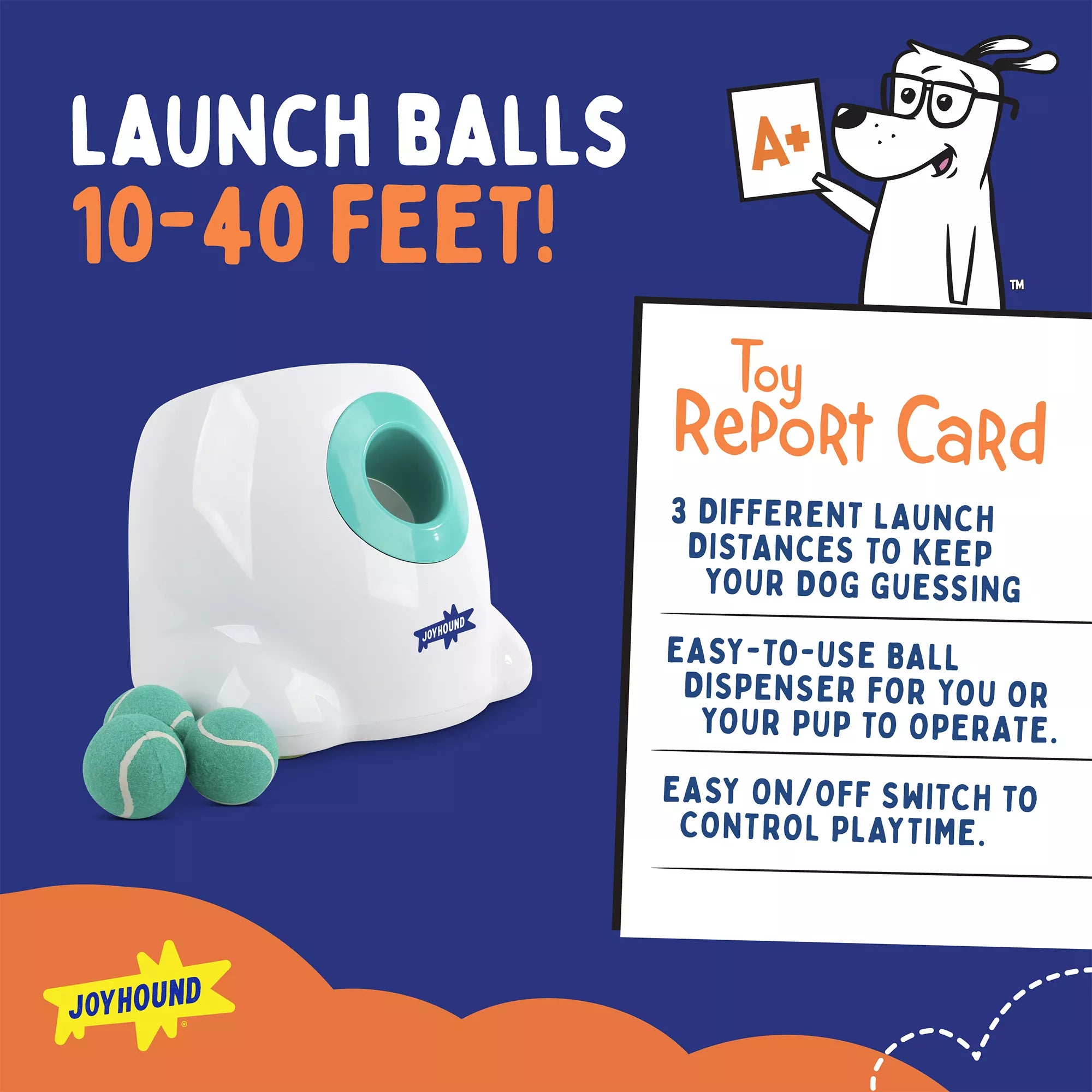Joyhound Electronic Ball Launcher Dog Toy