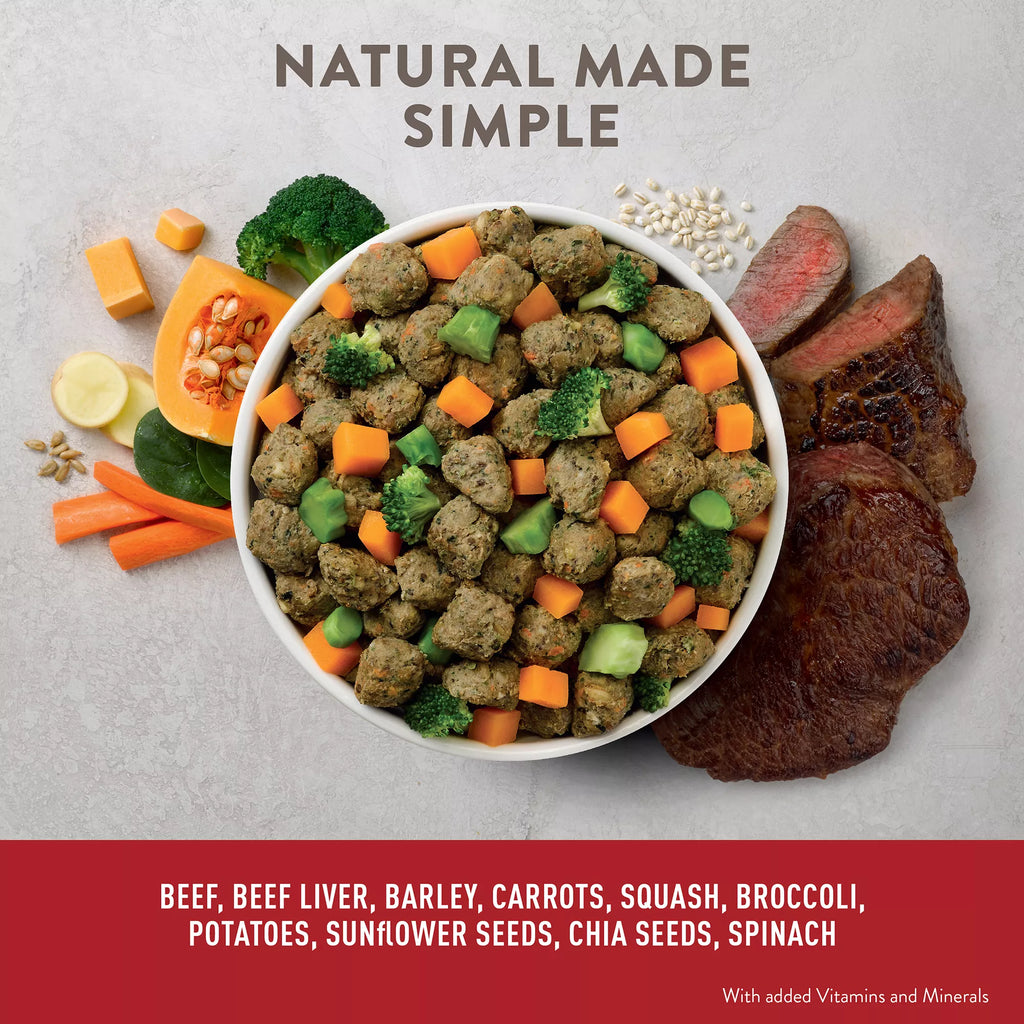 Simply Nourish Fresh Market Adult Frozen Dog Food - Beef & Barley
