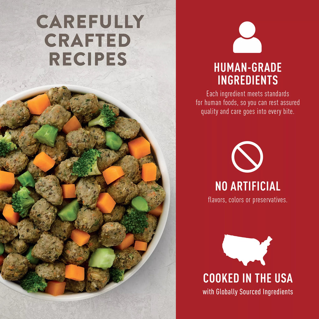Simply Nourish Fresh Market Adult Frozen Dog Food - Beef & Barley