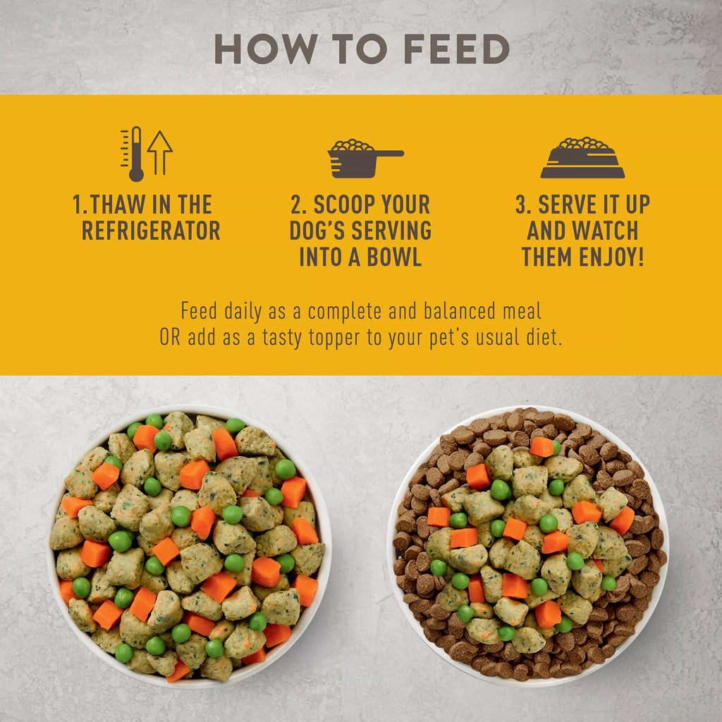Simply Nourish Fresh Market Adult Frozen Dog Food - Chicken & Vegetable