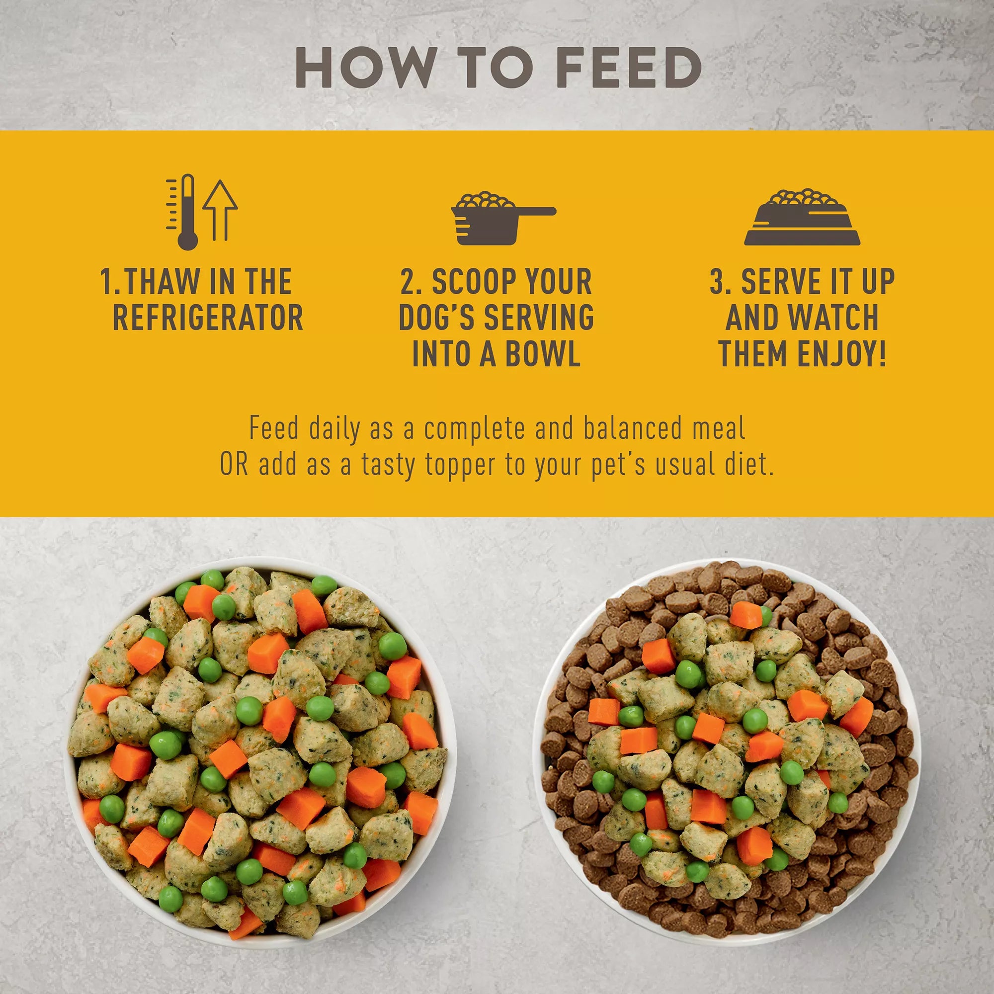 Simply Nourish Fresh Market Adult Frozen Dog Food - Chicken & Vegetable