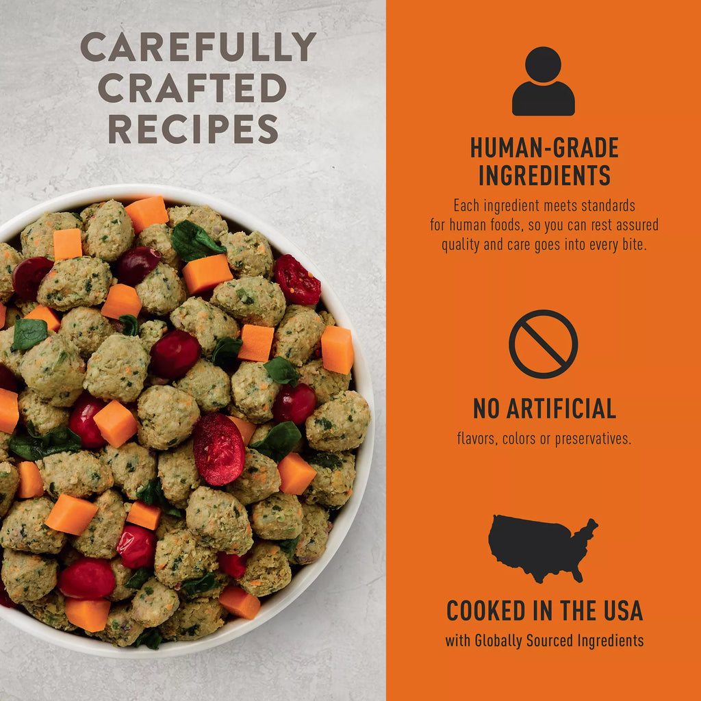 Simply Nourish Fresh Market Adult Frozen Dog Food - Turkey & Sweet Potato