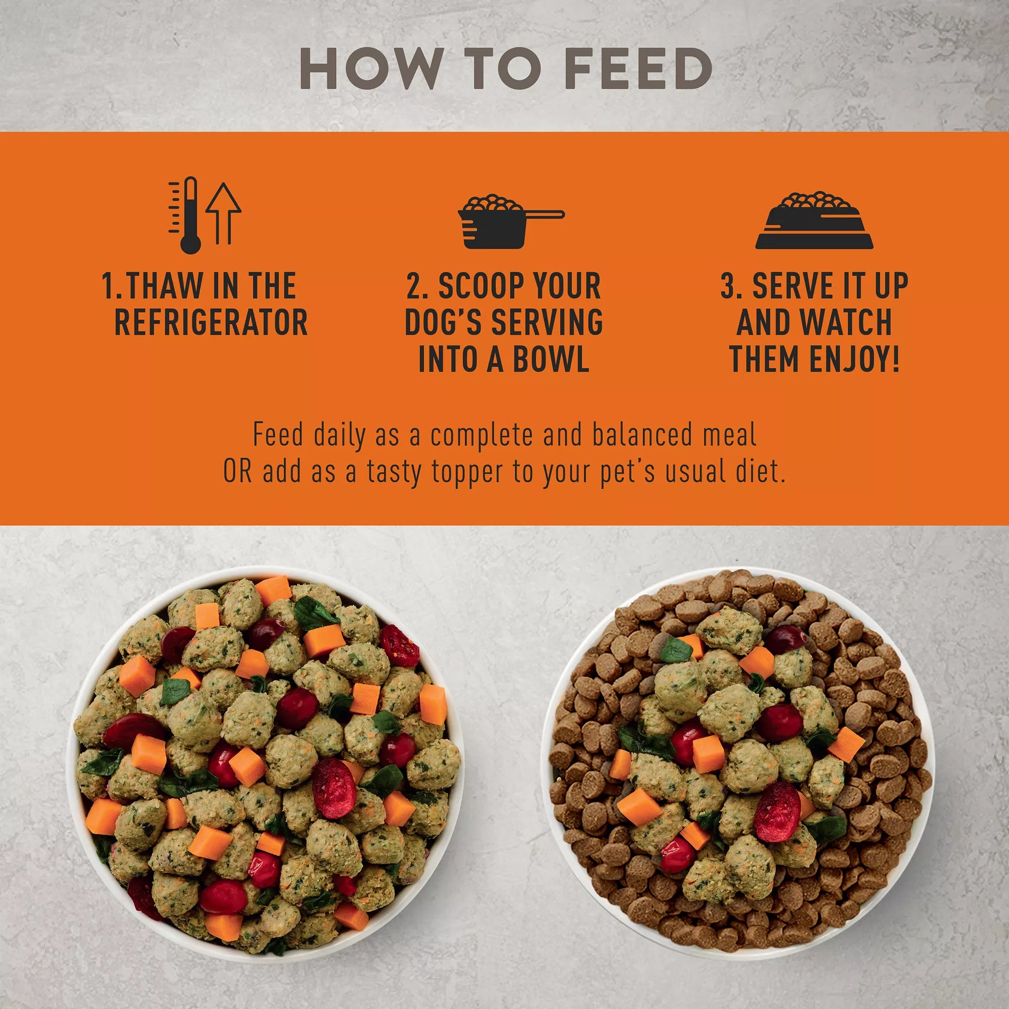 Simply Nourish Fresh Market Adult Frozen Dog Food - Turkey & Sweet Potato