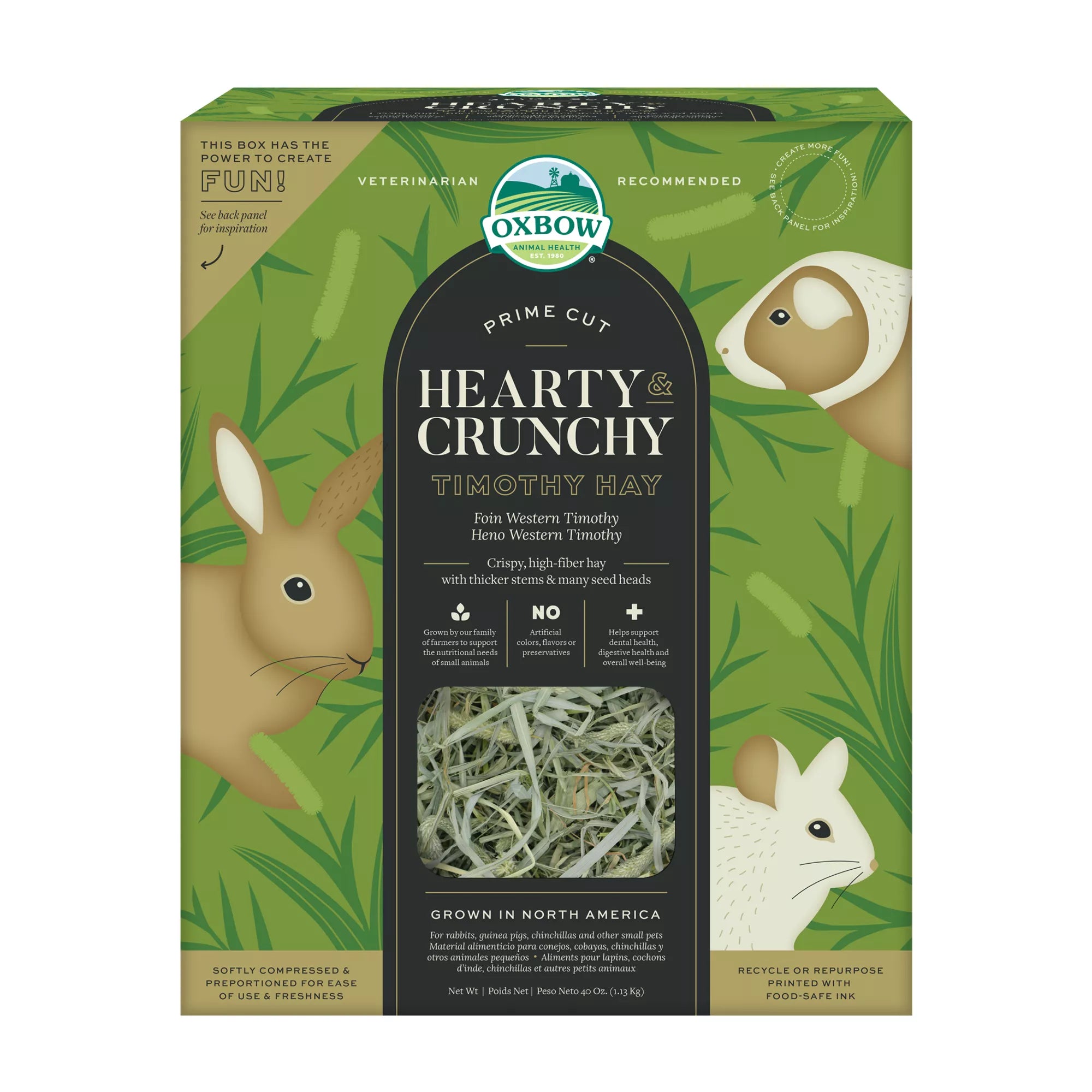 Oxbow Prime Cut Hearty & Crunchy Hay