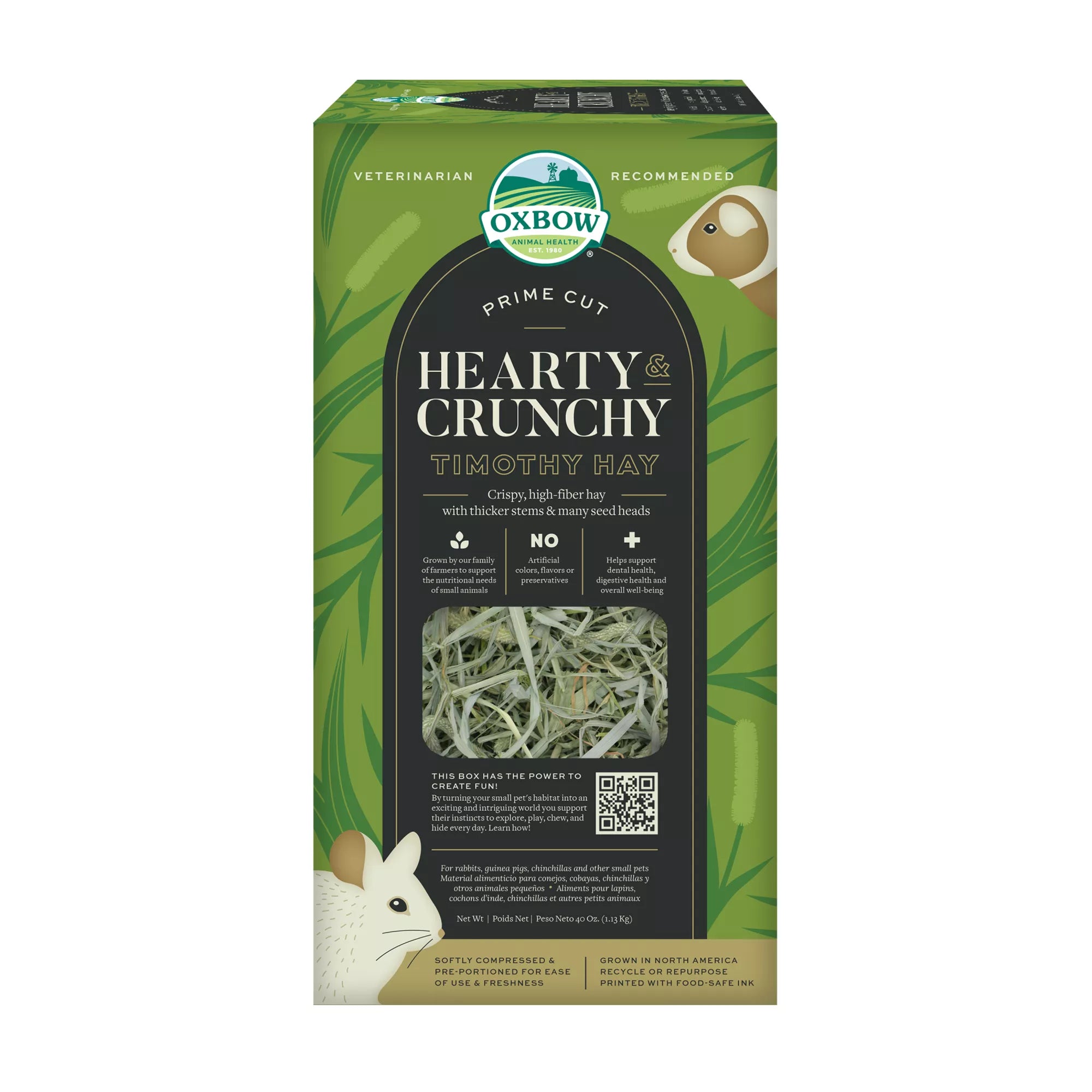 Oxbow Prime Cut Hearty & Crunchy Hay