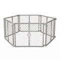 Top Paw 2-in-1 Plastic Gate & Pet Pen