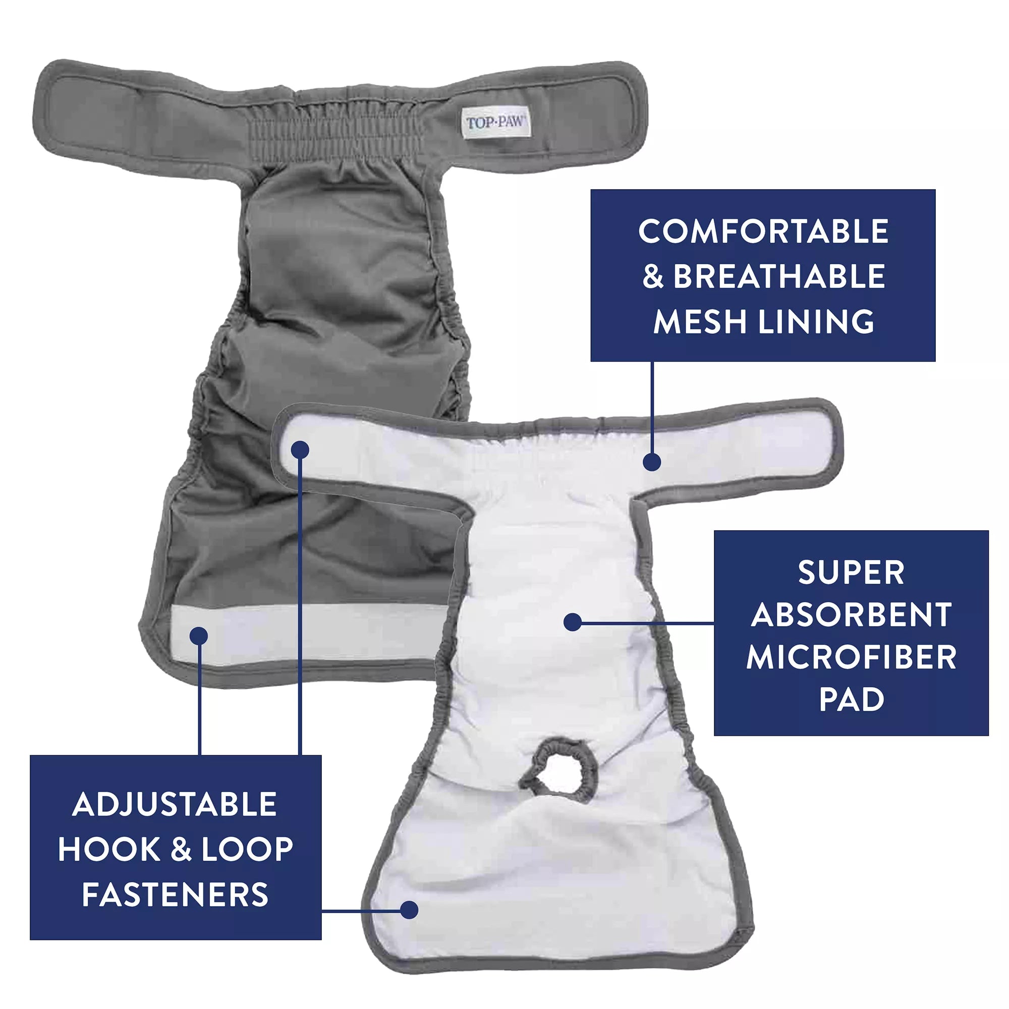 Top Paw Washable Diapers