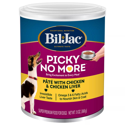 Bil-Jac Picky No More Pate Adult & Senior Dog Wet Food - 13 Oz.