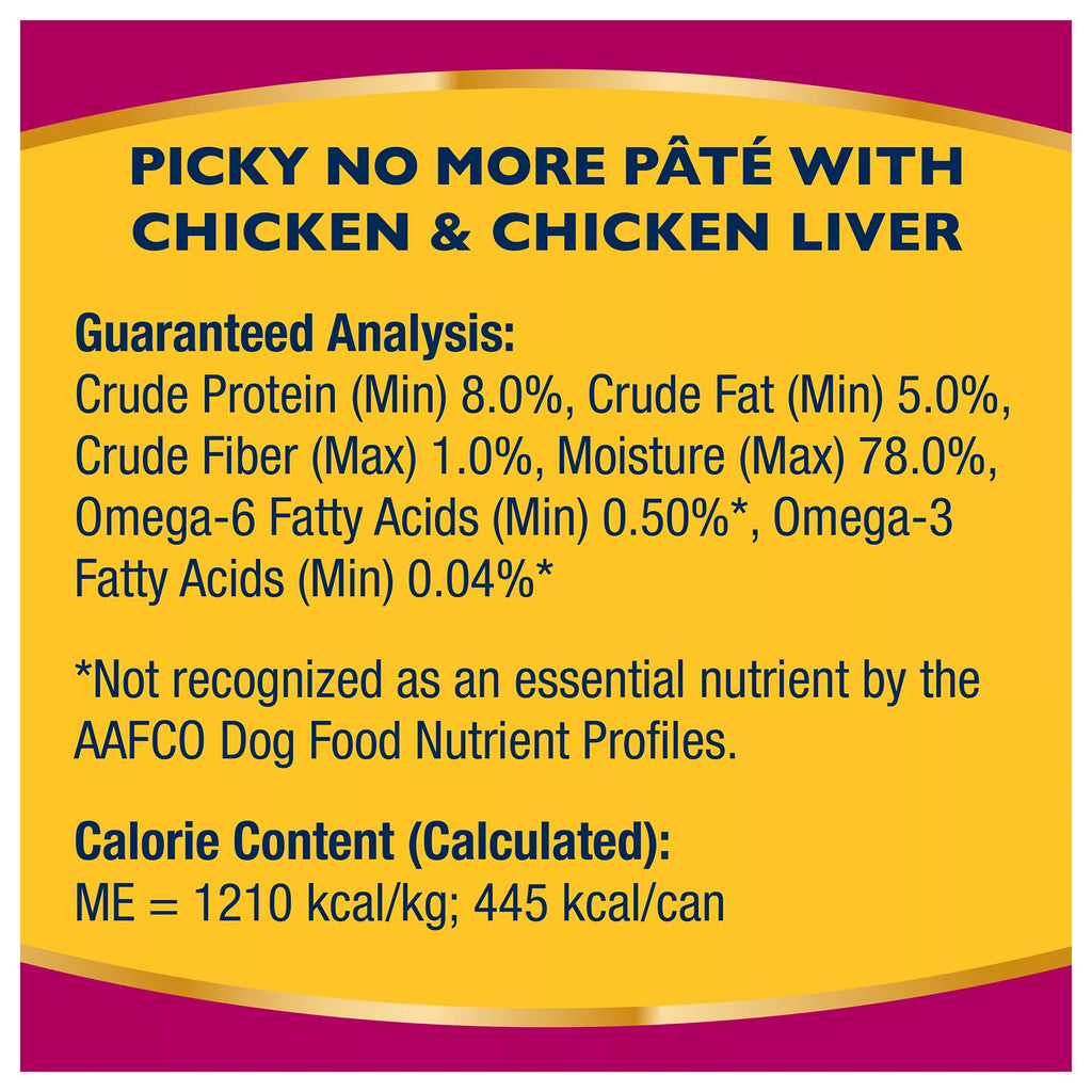 Bil-Jac Picky No More Pate Adult & Senior Dog Wet Food - 13 Oz.