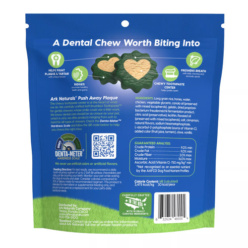 Ark Natural Pet Foods Soft Brushless Toothpaste Small Dog Dental Chew Treats