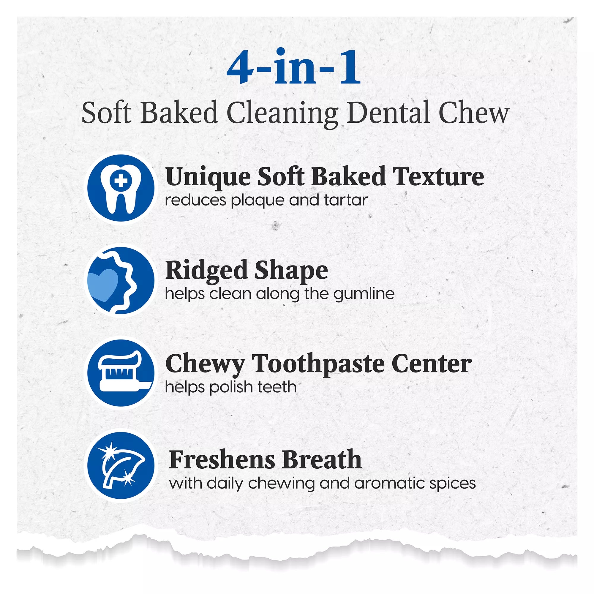 Ark Natural Pet Foods Soft Brushless Toothpaste Small Dog Dental Chew Treats