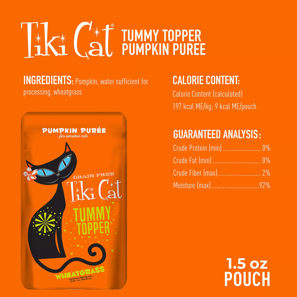 Tiki Cat Born Carnivore Functional Topper - Pumpkin - 1.5OZ