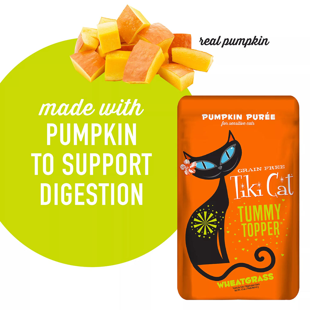 Tiki Cat Born Carnivore Functional Topper - Pumpkin - 1.5OZ