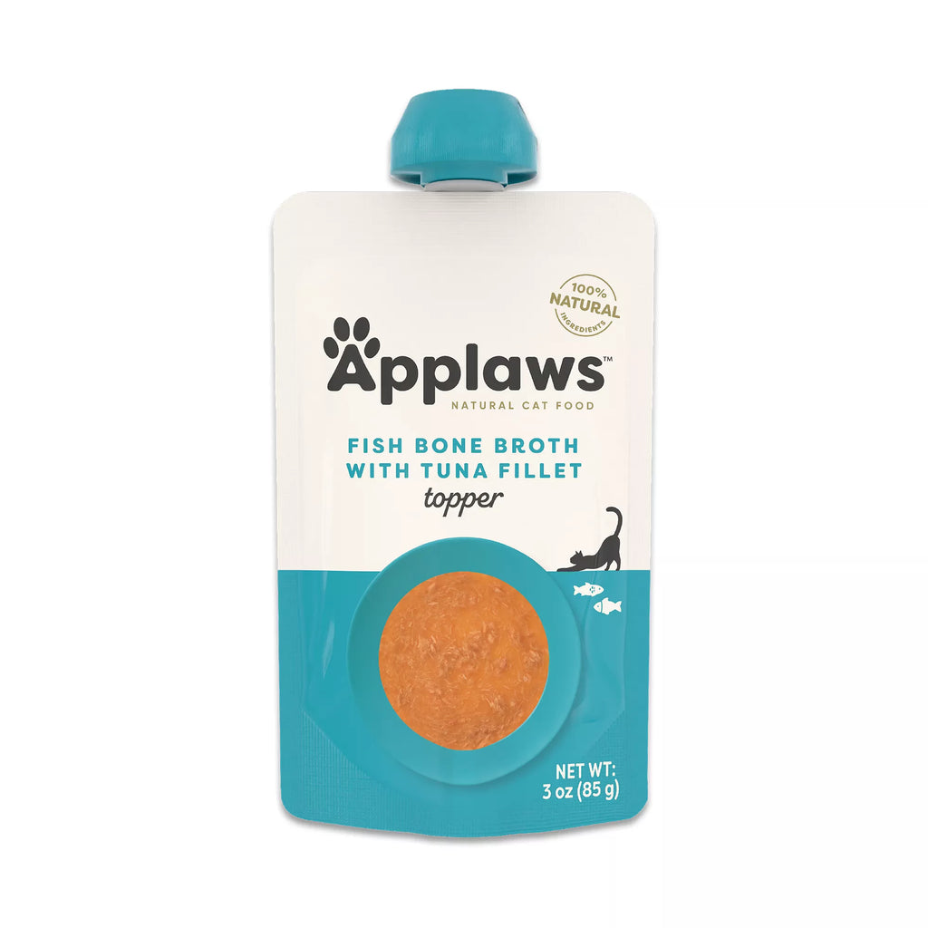 Applaws Bone Broth Cat Food Complement - Natural Pet Food, Limited Ingredient, 3 oz
