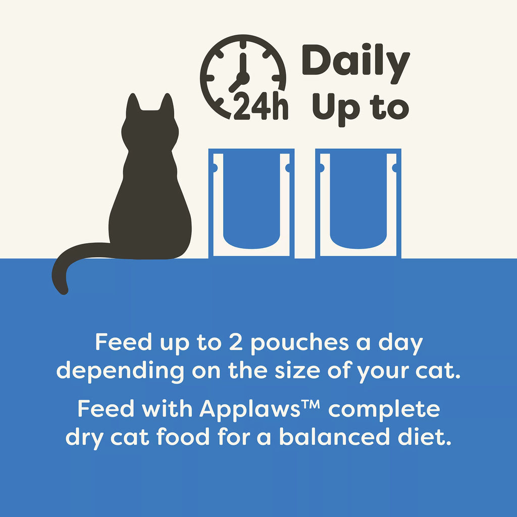 Applaws Bone Broth Cat Food Complement - Natural Pet Food, Limited Ingredient, 3 oz