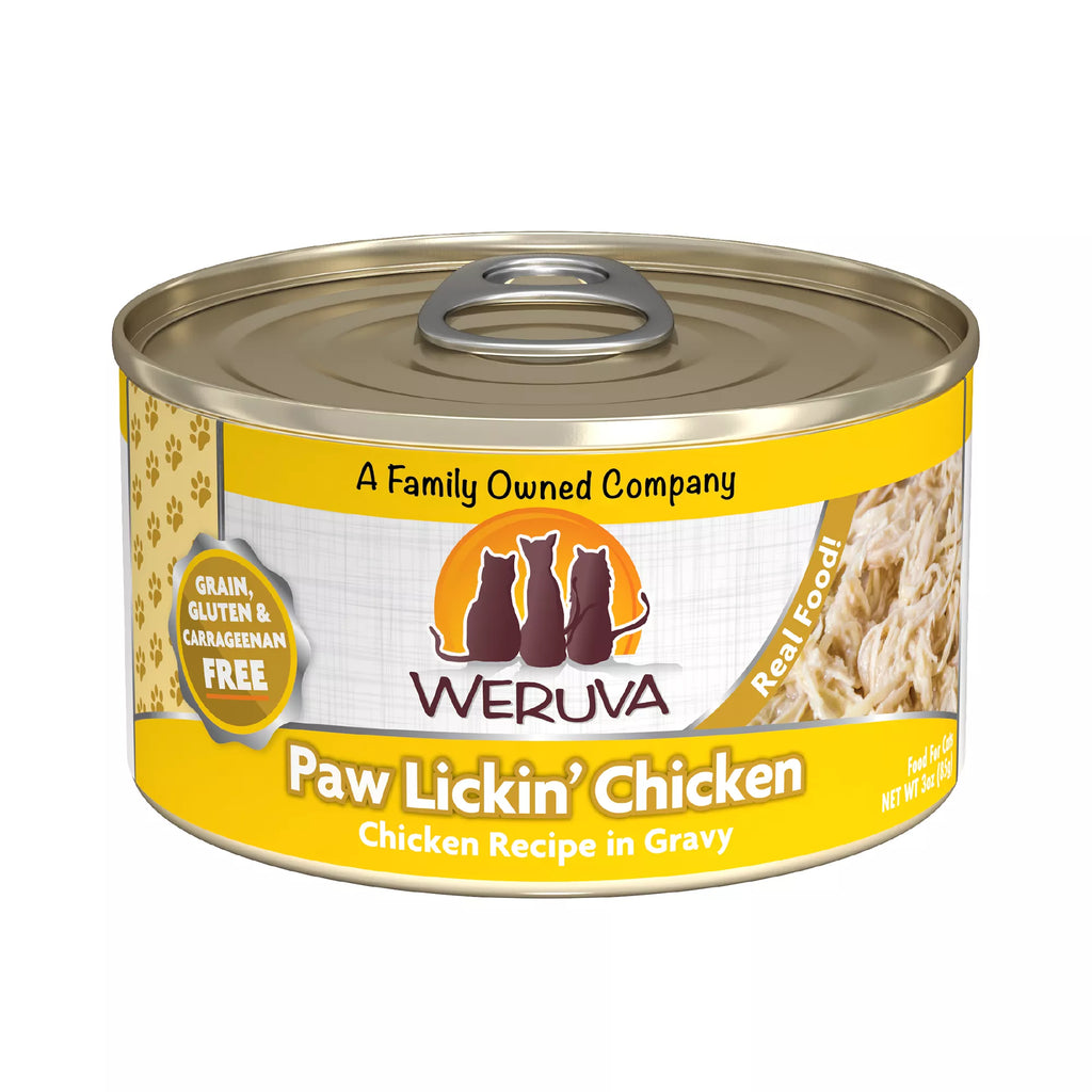 Weruva Classics Wet Cat Food - 3 oz, Shreds in Wet Pet Food in Gravy