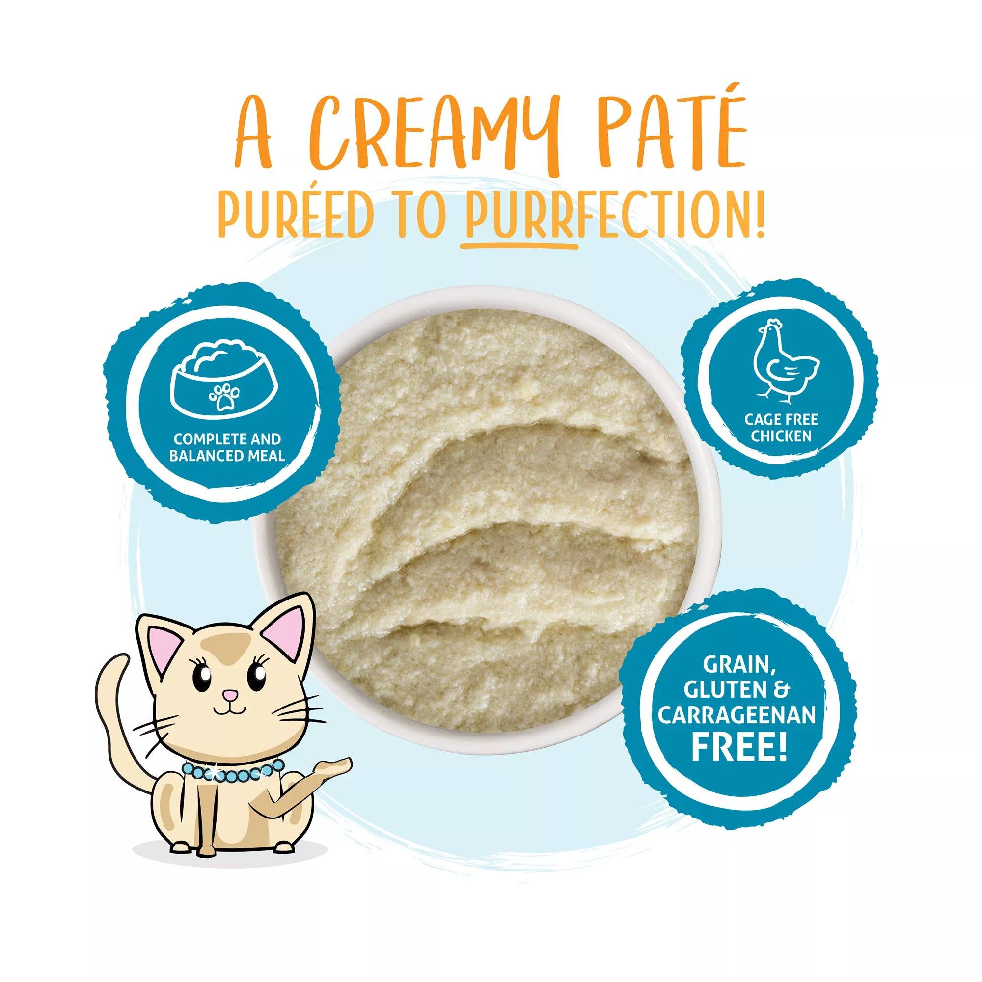 Weruva Pate! Wet Cat Food - 3 oz, Pate in a Hydrating Puree