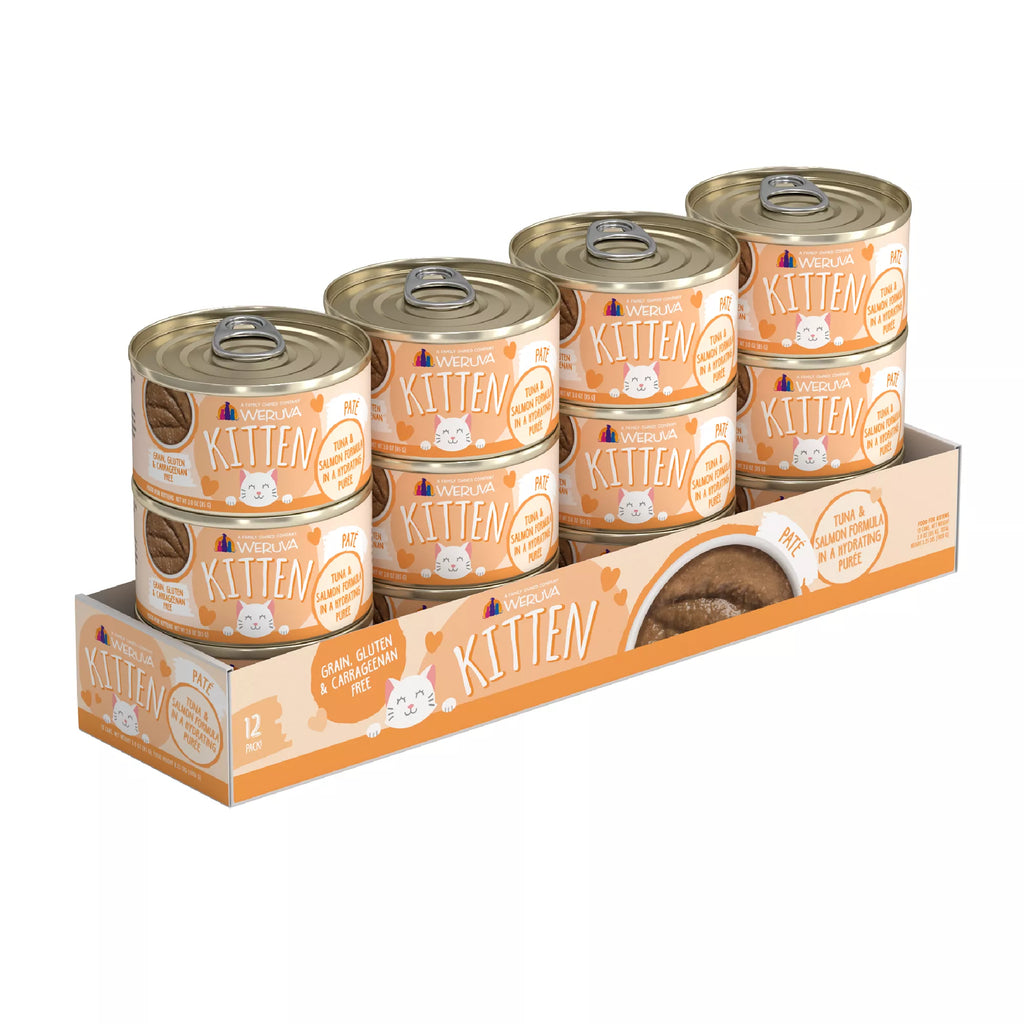 Weruva Kitten Wet Cat Food - 3 oz, Pate in a Hydrating Puree