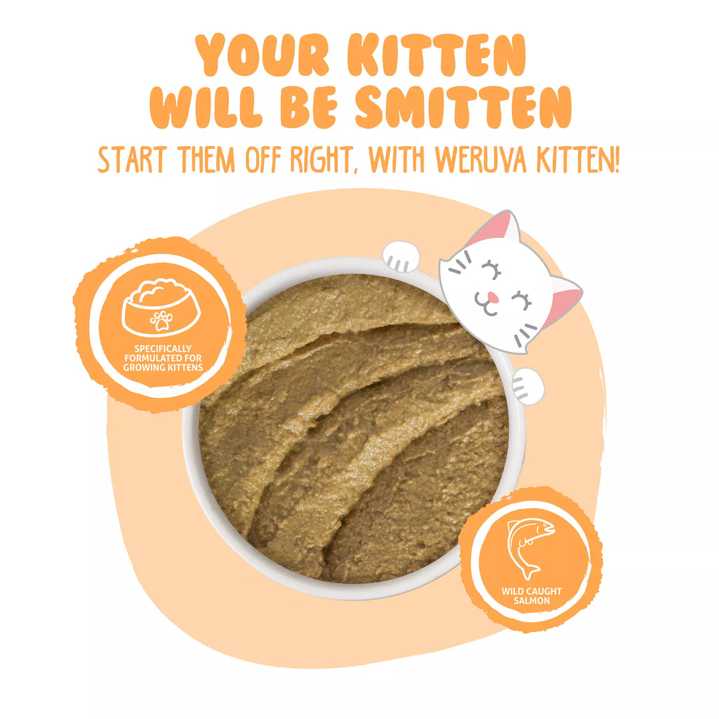 Weruva Kitten Wet Cat Food - 3 oz, Pate in a Hydrating Puree