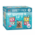 Weruva Classics Seafood & Eat It Wet Cat Food - Pet Food Variety Pack, 12ct